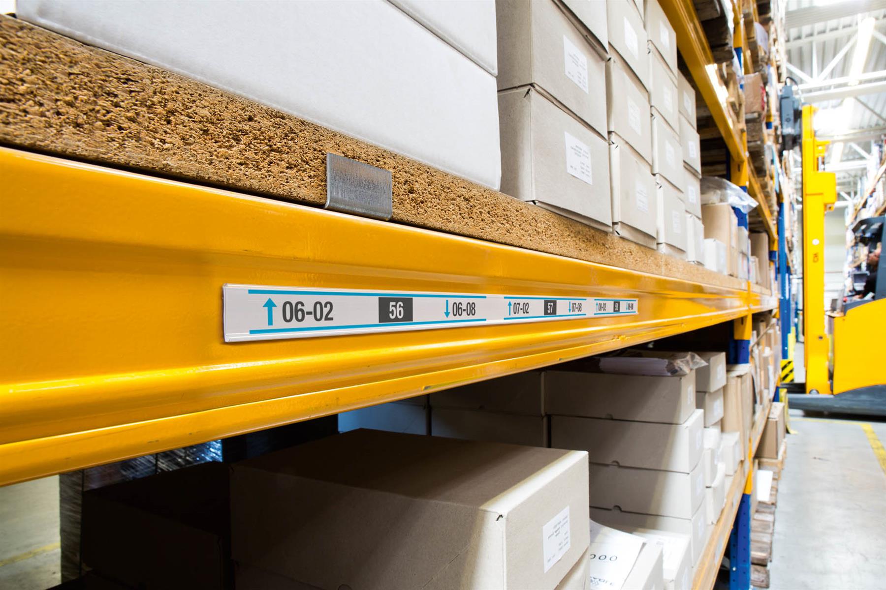Durable SCANFIX Self-Adhesive EPOS Ticket Strip Holder | 25 Pack | 1000 x 30mm