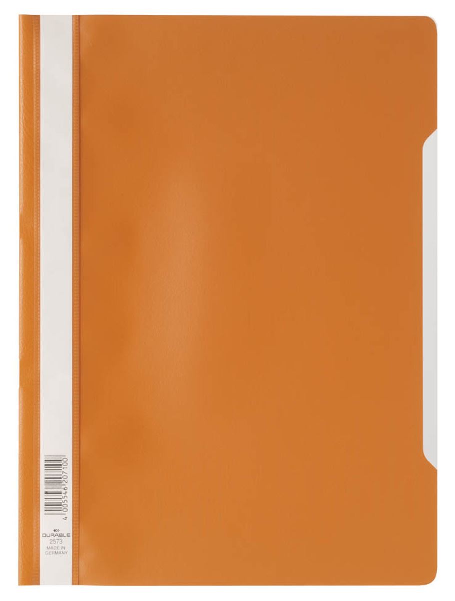 Durable Clear View Project Folder Document Report File | 50 Pack | A4