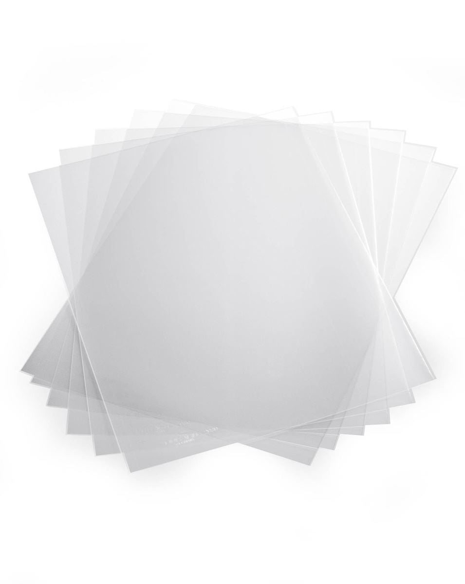 Durable Premium Clear PP Report Covers | 50 Pack | A4 Transparent