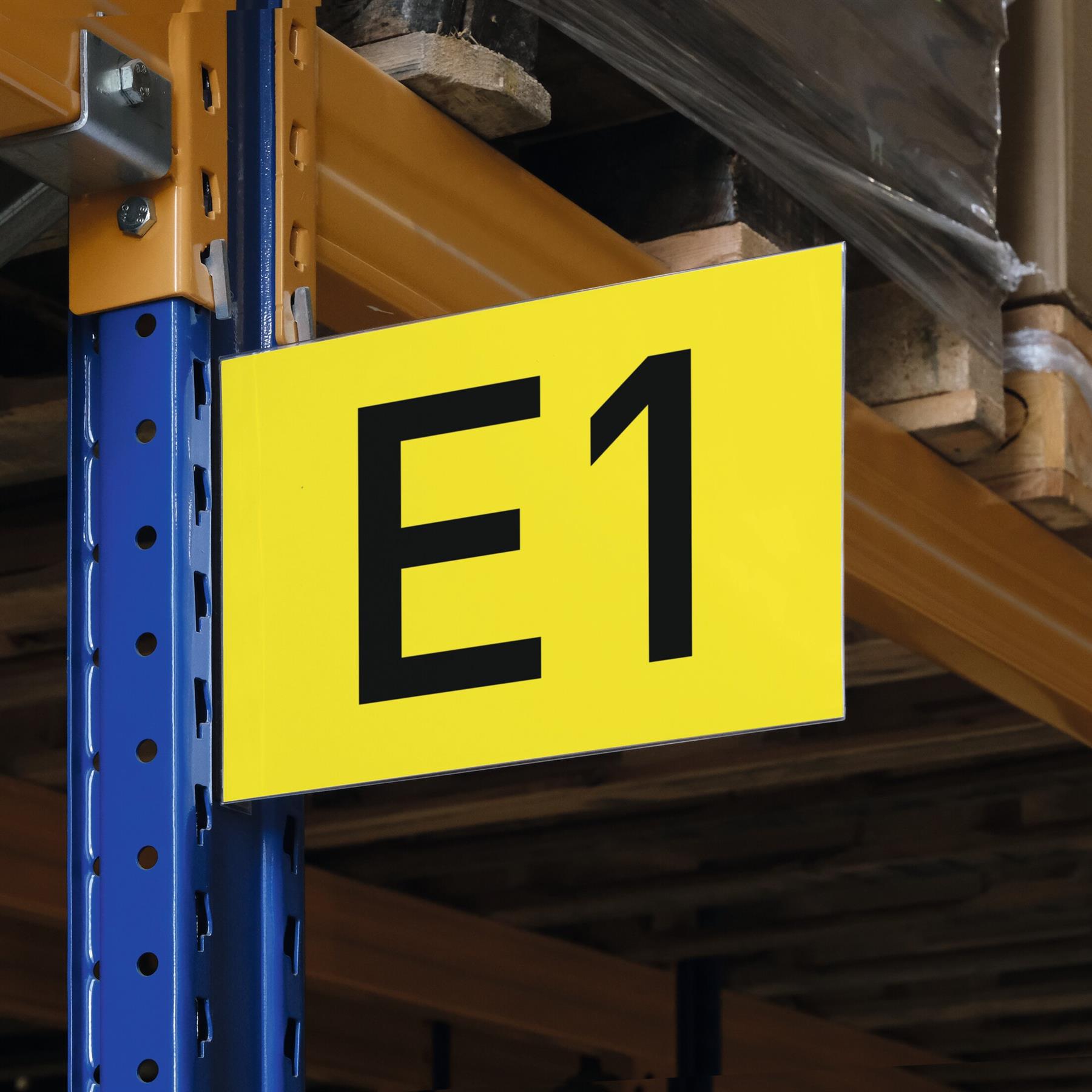Durable Self-Adhesive Aisle Sign A4 Landscape| Warehouse Signage | 10 Pack