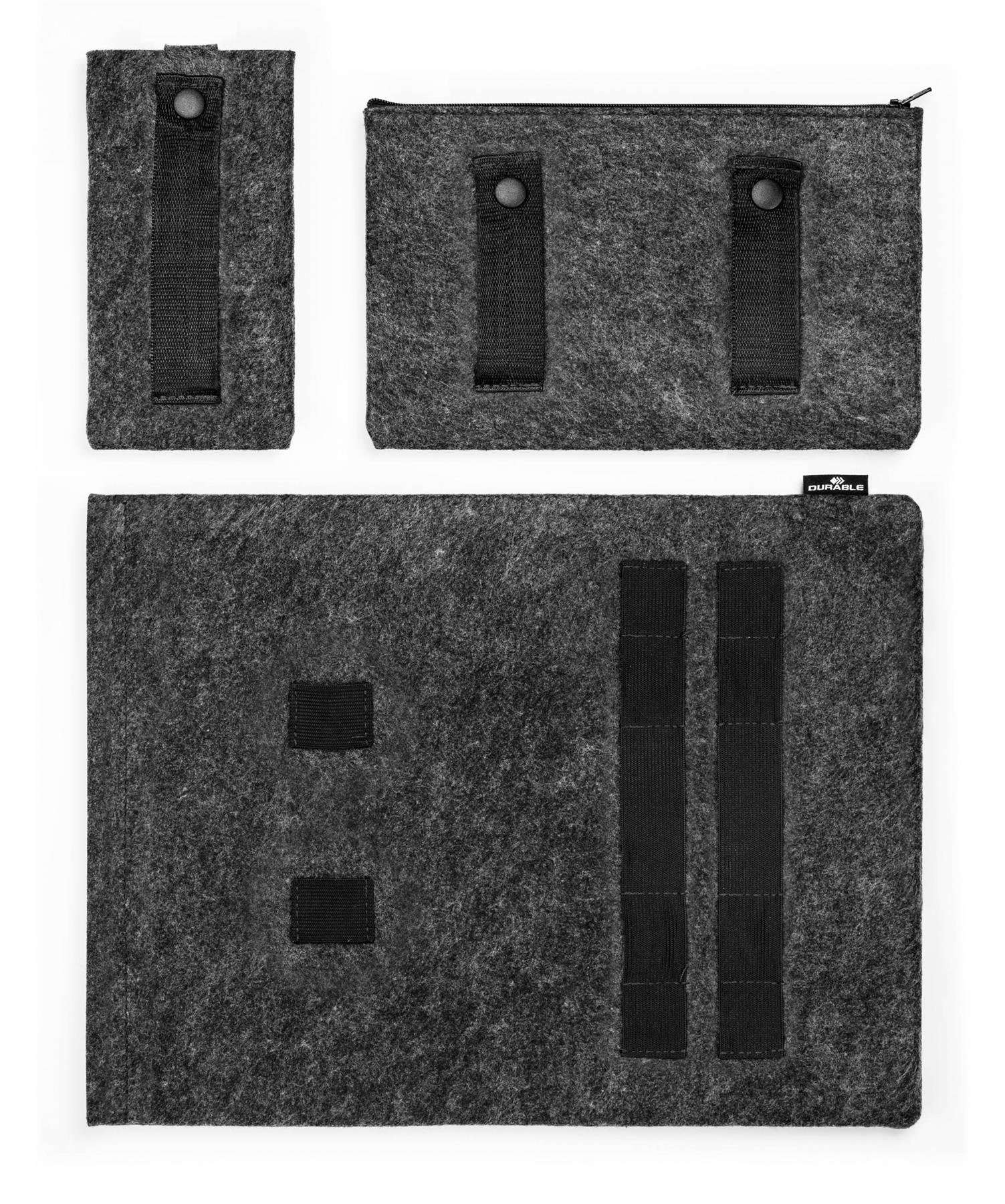 Durable Recycled Felt Laptop MacBook Bag Case Sleeve | 16.4“ | Teal