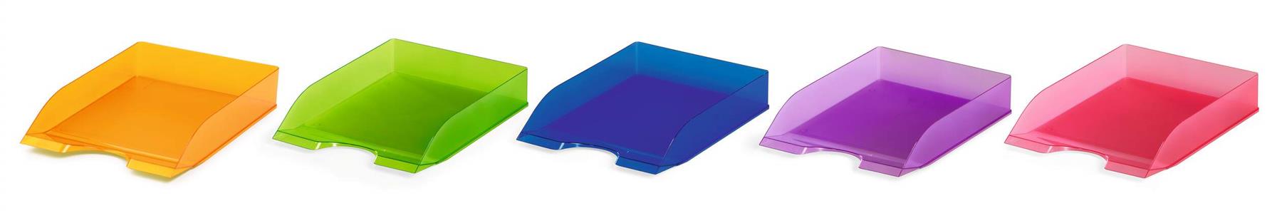 Durable Stackable Letter Tray Document Organiser Paper File | A4+ Red