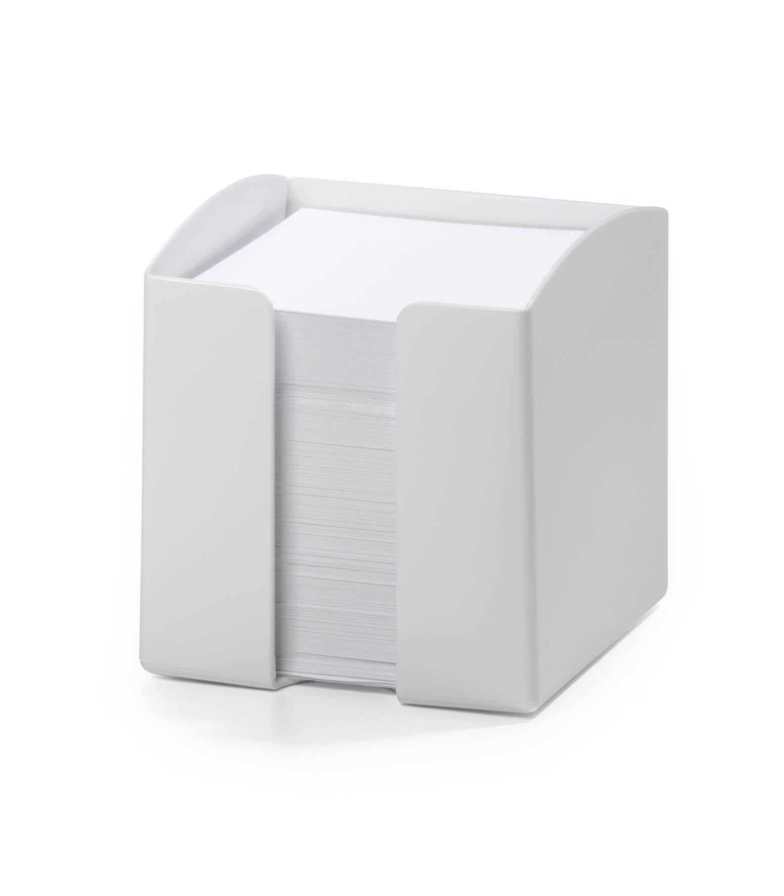 Durable TREND 800 Sheet Note Box Memo Pad Cube | White