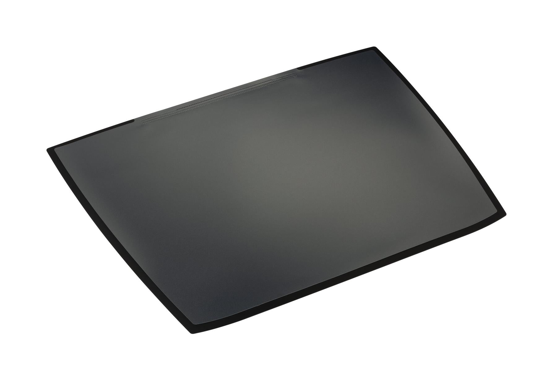 Durable ARTWORK Overlay Desk Mat | Non-Slip with Clear Anti-Glare Cover | Black