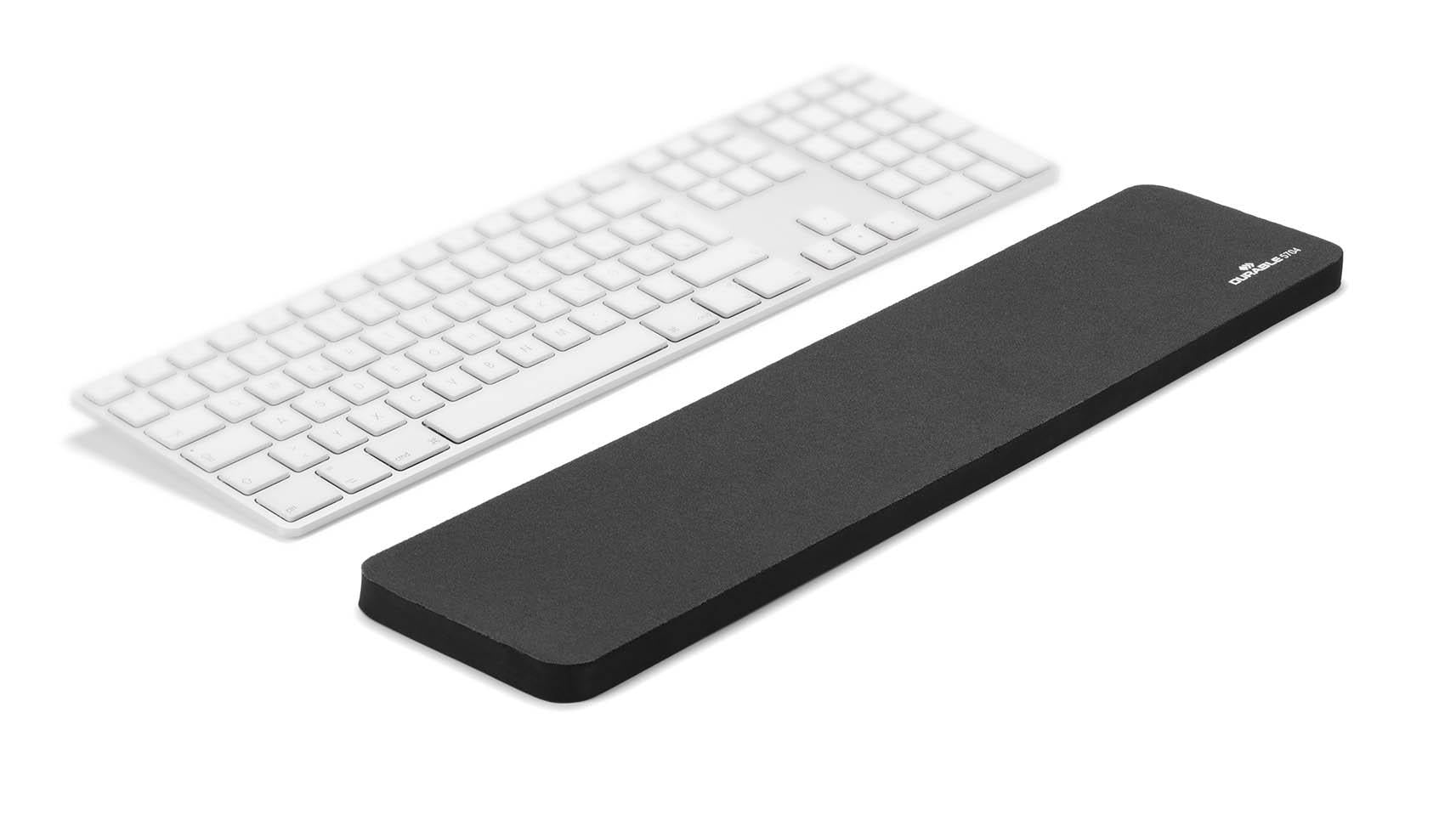 Durable Ergonomic Soft Keyboard Foam Wrist Rest Support | 45 x 10 cm | Grey