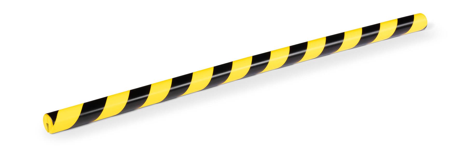 Durable Clamp On Warning Edge Impact Protection Profiles E8R | 1 Metre