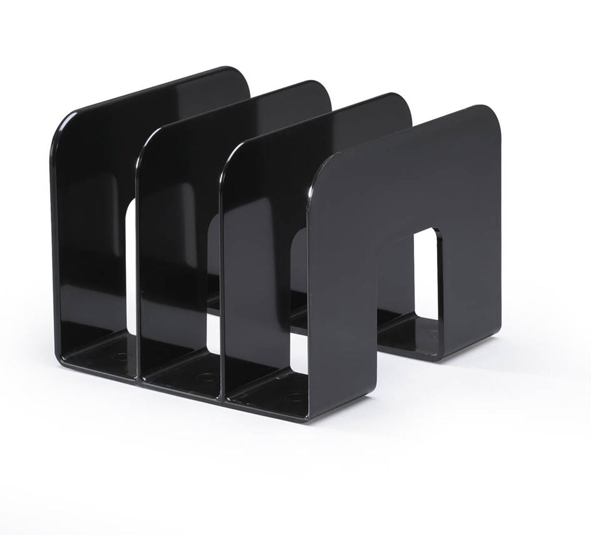 Durable TREND Magazine Stand Desk File Holder Document Book Organiser | Black