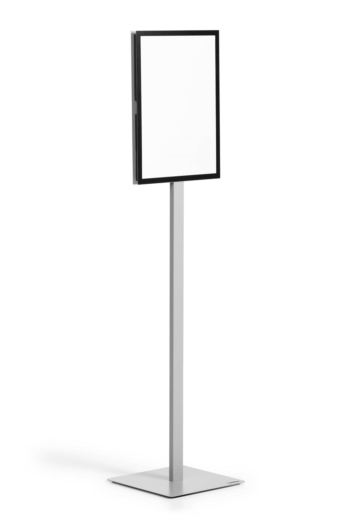 Durable INFO STAND BASIC Aluminium Display Panel Info Floor Sign A3 | 1.4m