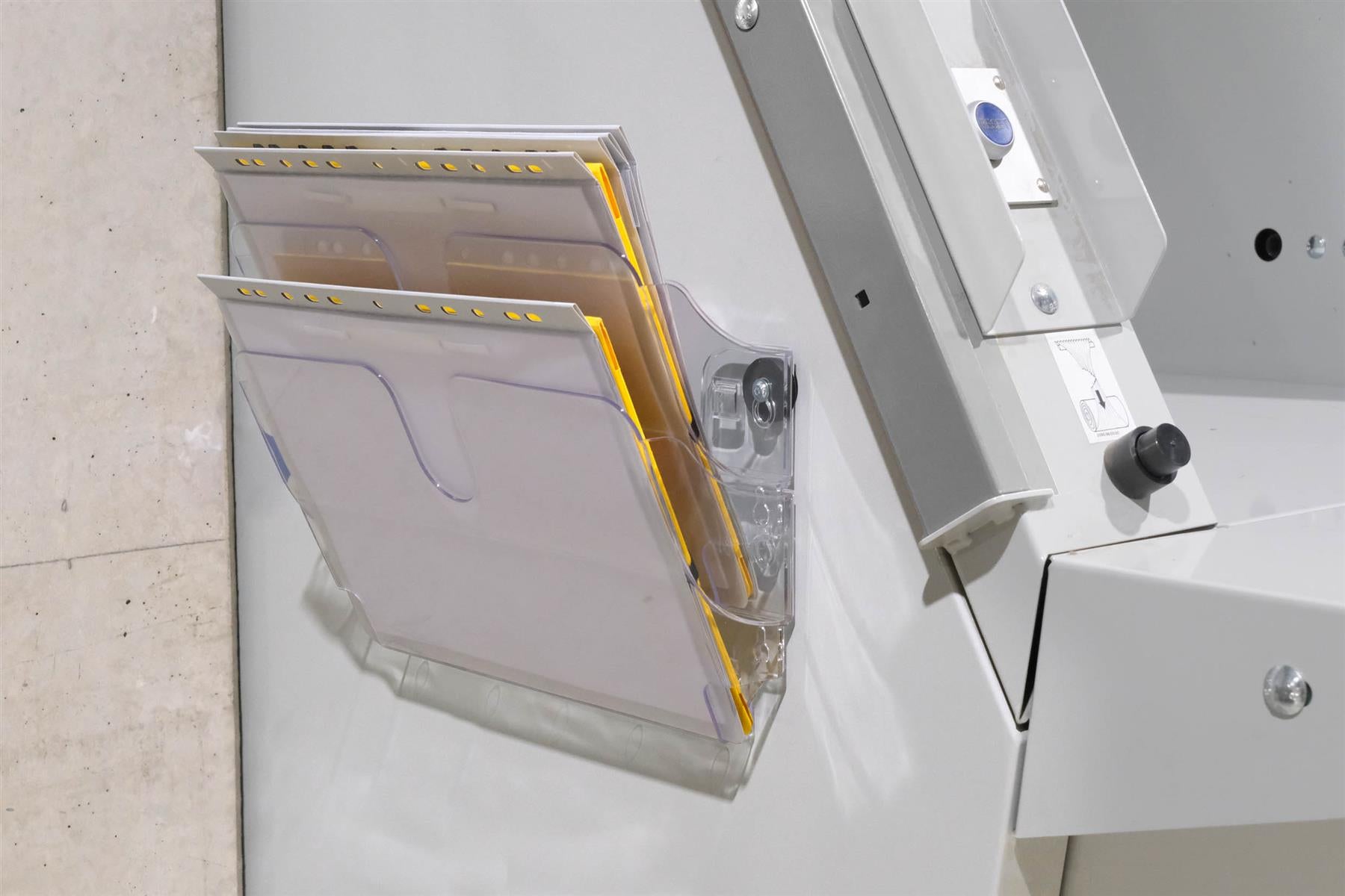 Durable A4 Magnetic Literature Holder | Dual Wall Display | FLEXIPLUS | Clear