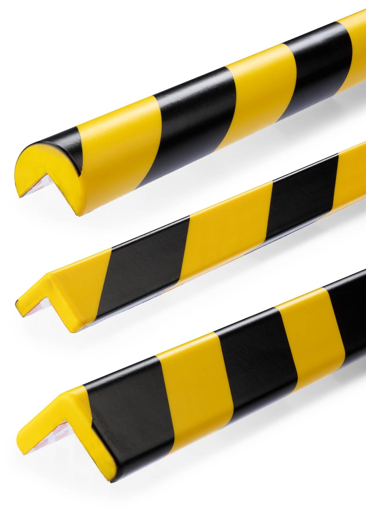 Durable Adhesive Warning Corner Impact Protection Profiles C35 | 1 Metre