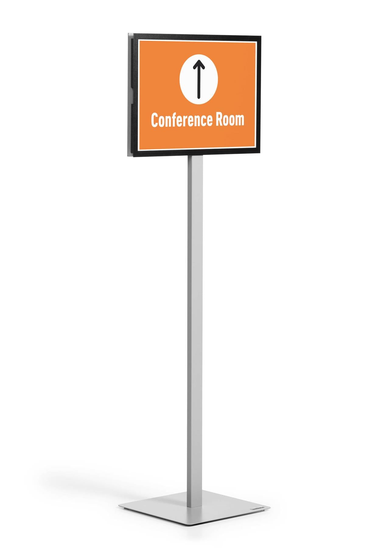 Durable INFO STAND BASIC Aluminium Display Panel Info Floor Sign A3 | 1.4m
