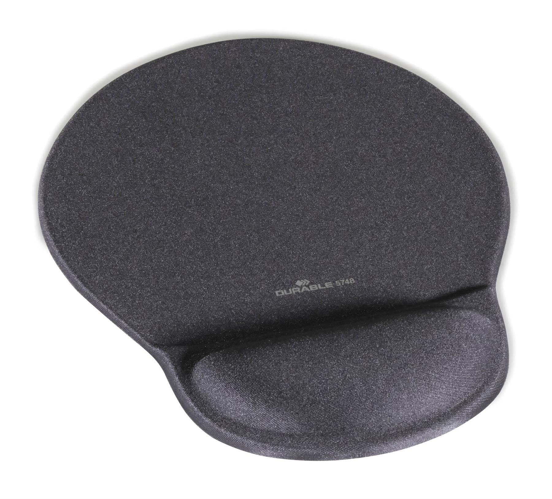 Durable ERGOTOP Soft Touch Mouse Mat with Gel Support Wrist Rest Pad | Grey