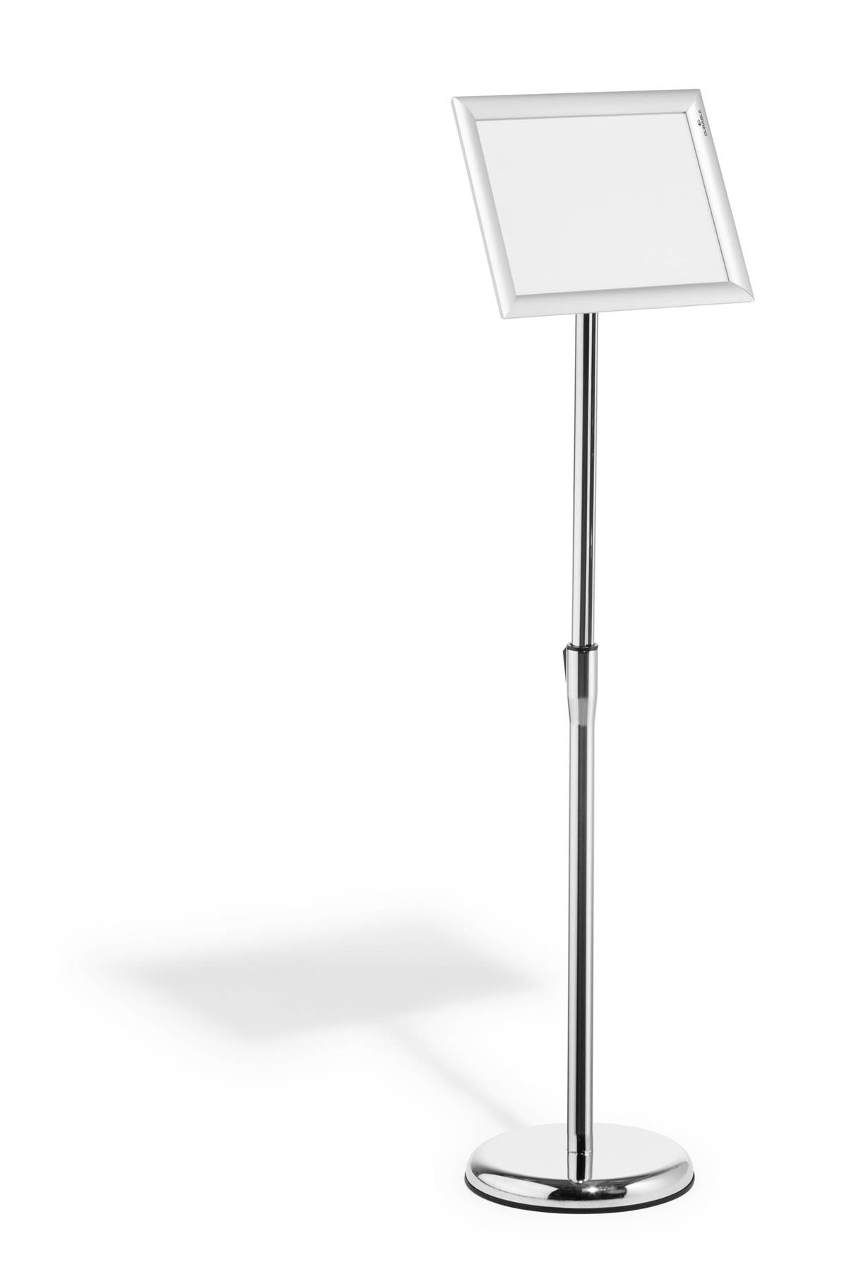 Durable Floor Stand with Aluminium Snap Frame Menu Poster Display | A4