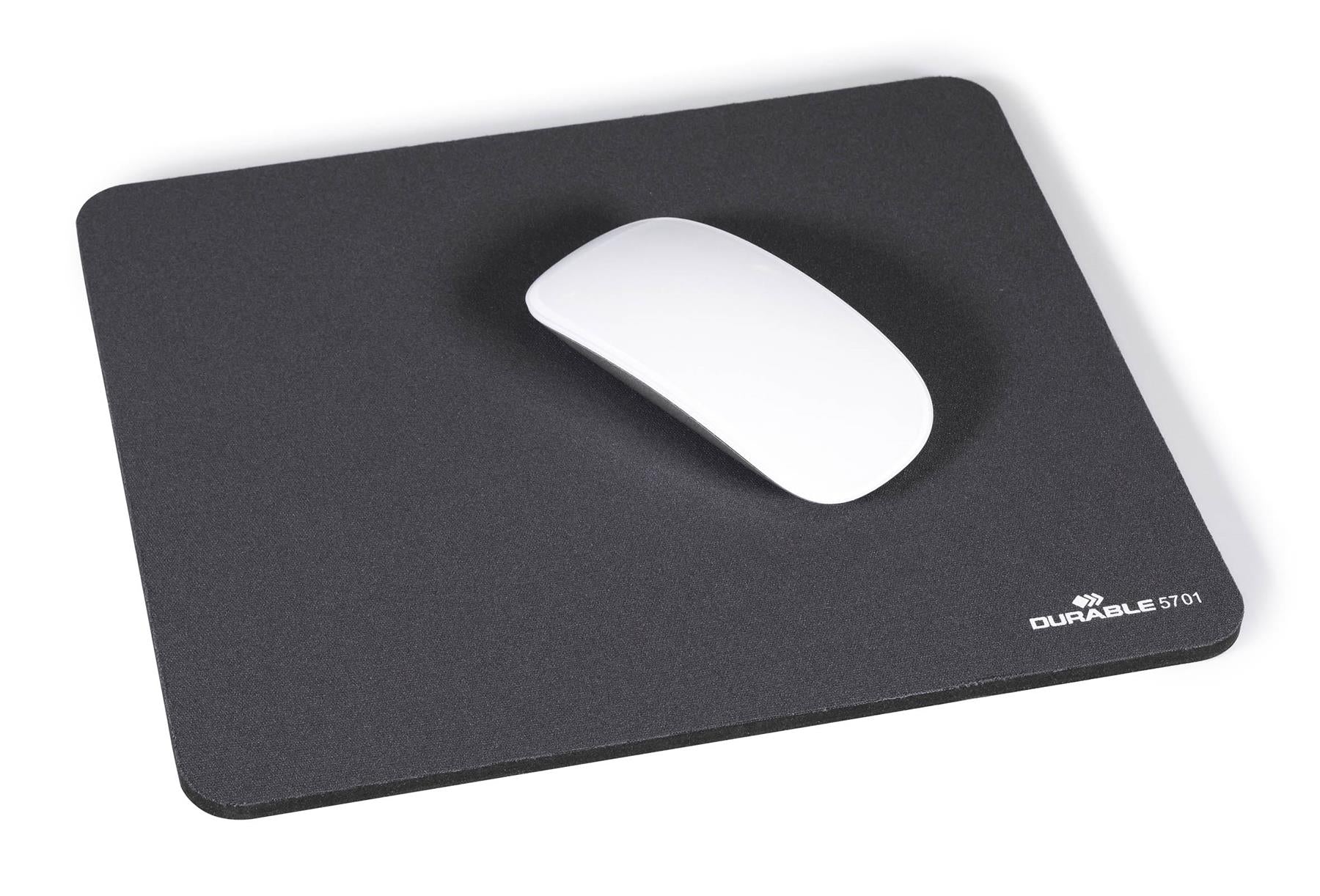 Durable Smooth Non-Slip Foam Precision Mouse Pad | 26 x 22 cm | Charcoal Black