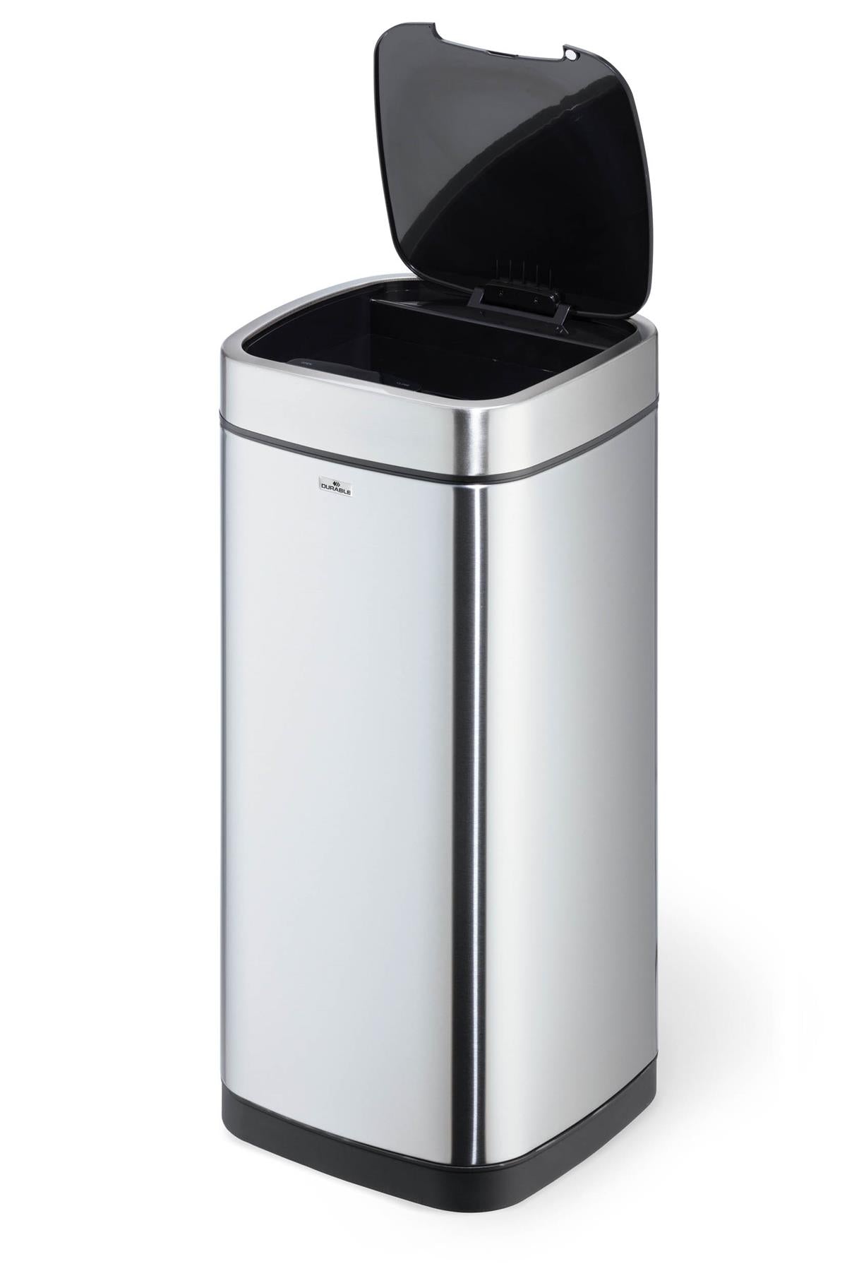 Durable Motion Sensor Bin | Smart Automatic Steel Kitchen Waste Bin | 35L Silver