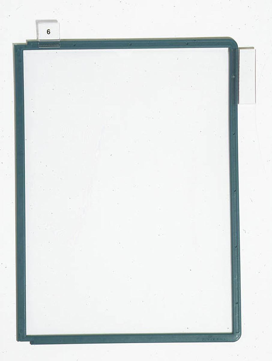 Durable SHERPA Replacement Display Panels | 5 Pack | A4 Green