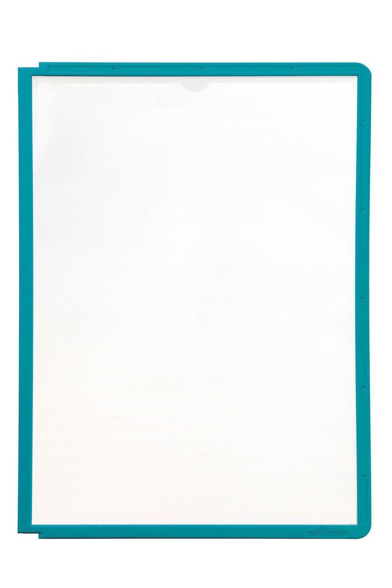 Durable SHERPA Replacement Display Panels | 5 Pack | A4 Green