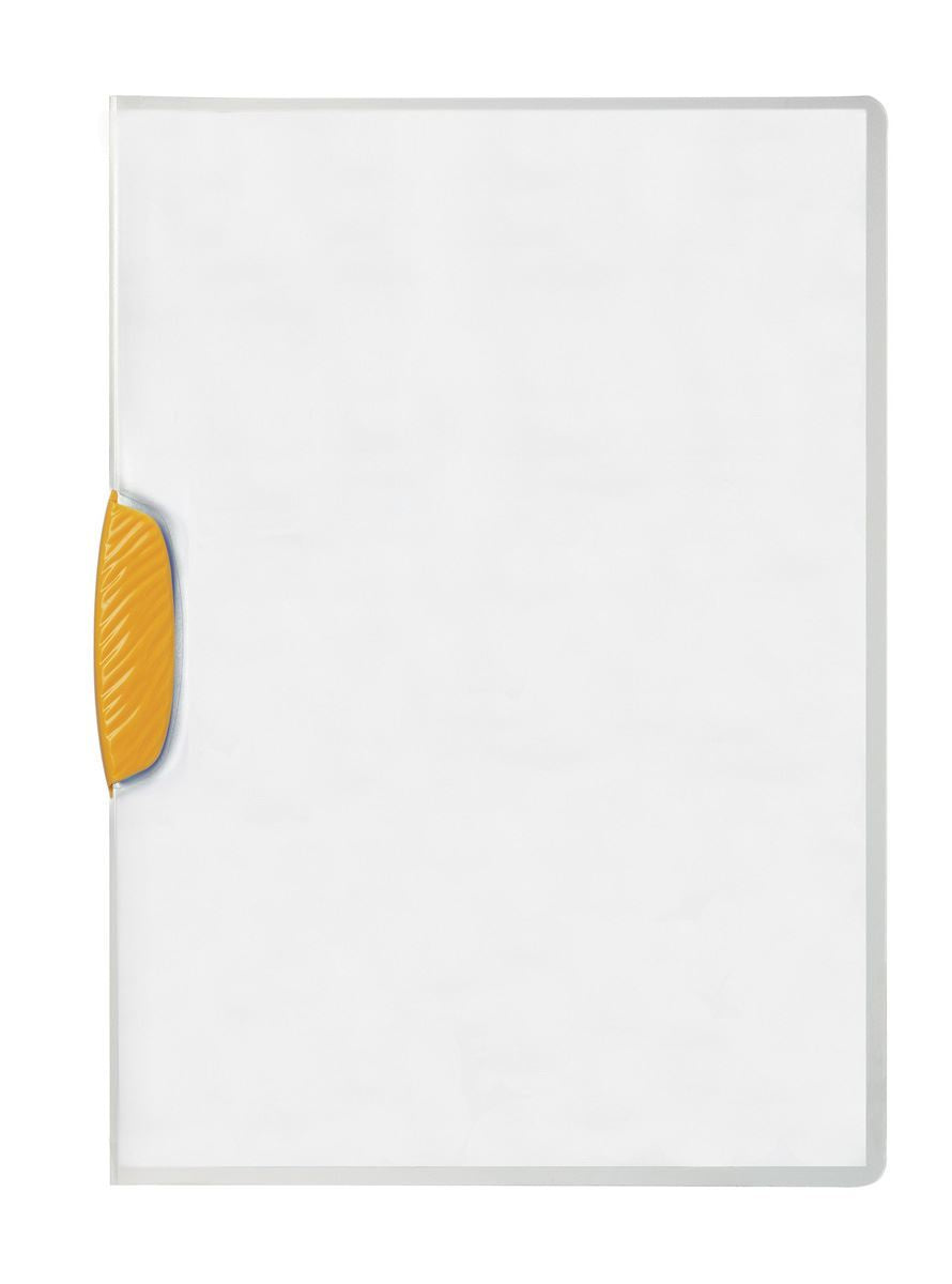 Durable SWINGCLIP 30 Document Swing Clip File Folder | 25 Pack | A4 Yellow