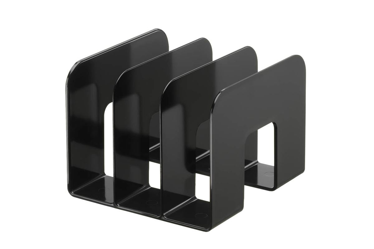 Durable TREND Magazine Stand Desk File Holder Document Book Organiser | Black