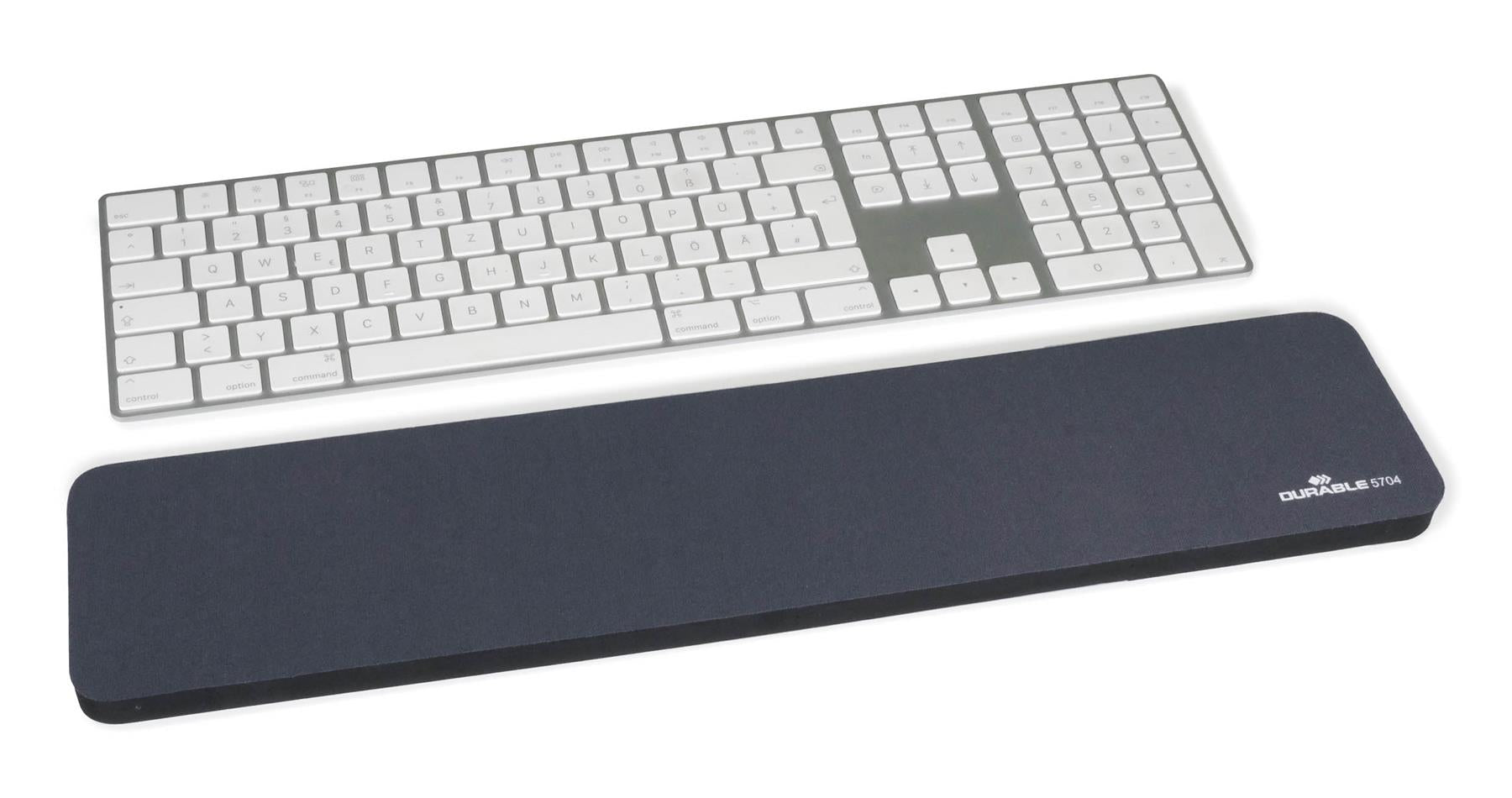 Durable Ergonomic Soft Keyboard Foam Wrist Rest Support | 45 x 10 cm | Grey