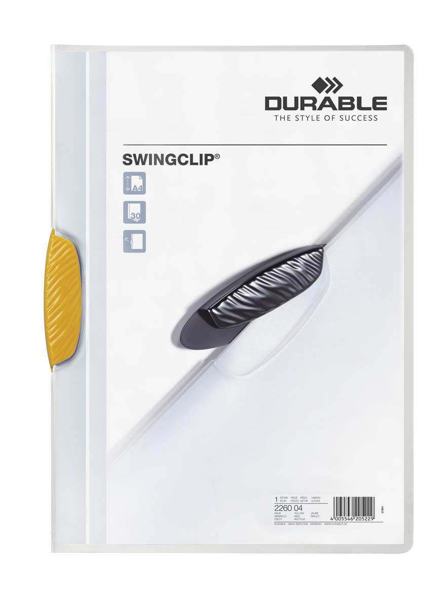 Durable SWINGCLIP 30 Document Swing Clip File Folder | 25 Pack | A4 Assorted