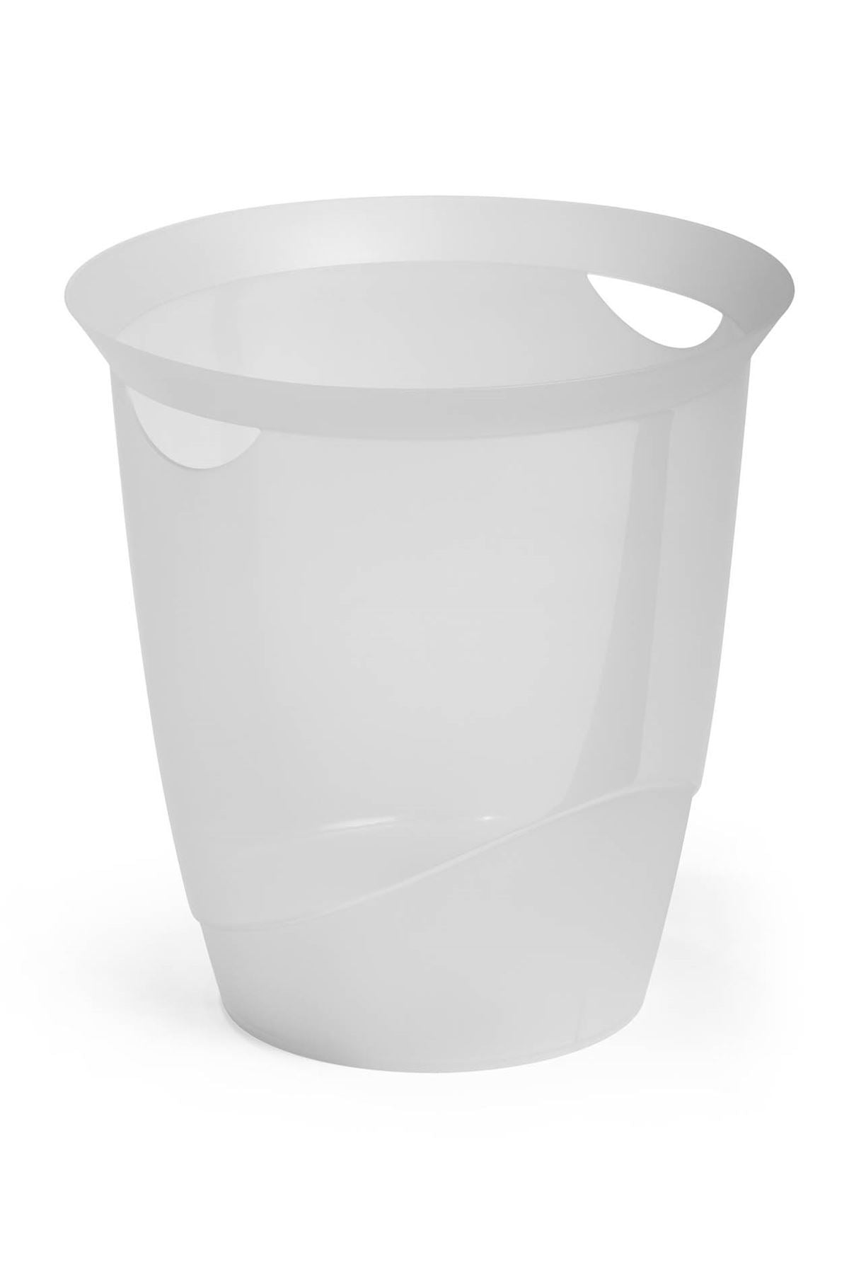 Durable TREND Plastic Waste Recycling Bin | 16 Litre | Transparent