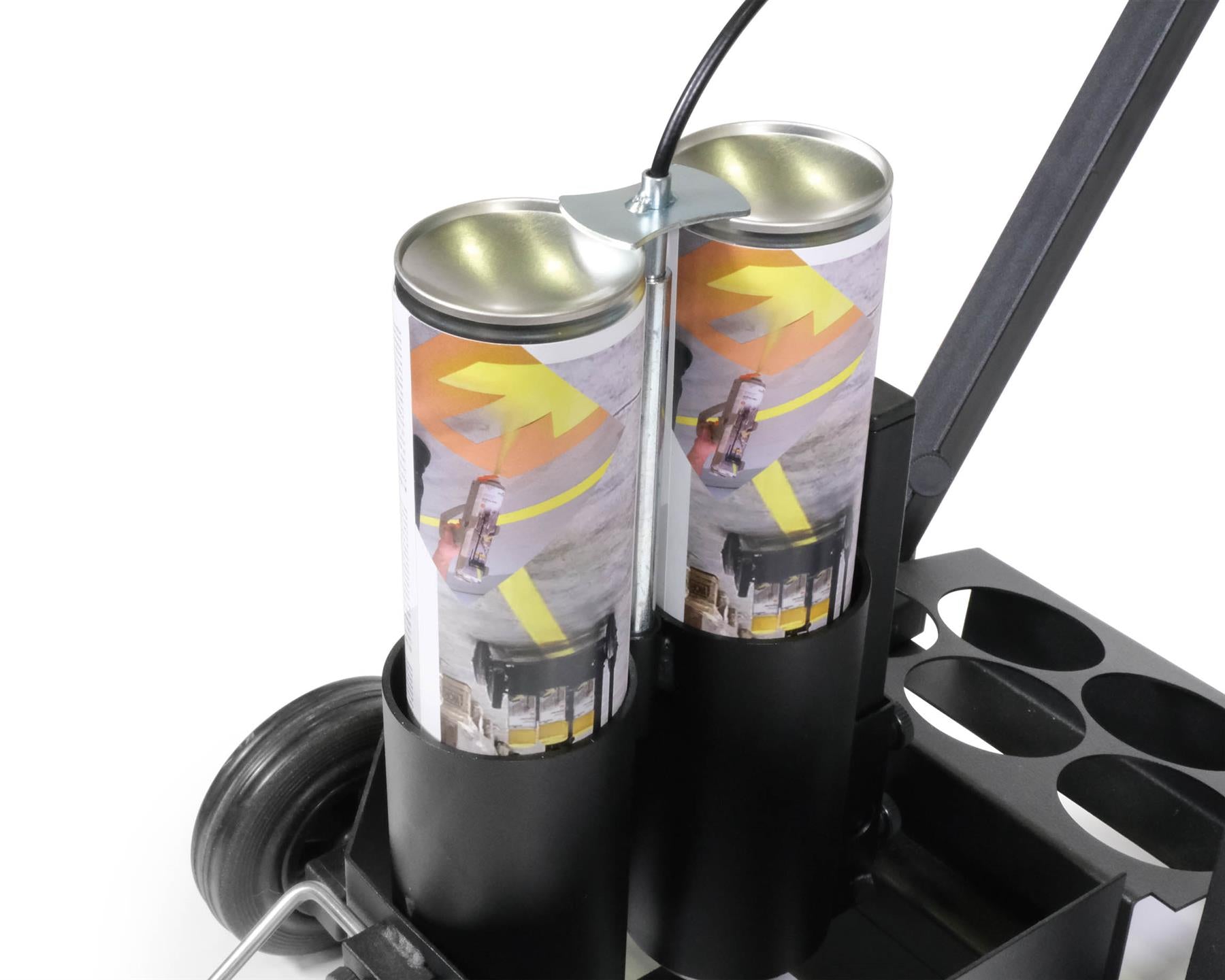 Durable DURALINE EasyTrack Floor Marking Trolley | Adjustable Spray Paint Tool