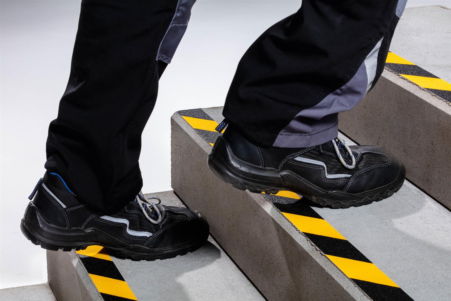 Durable DURALINE GRIP+ Strong Anti Slip Hazard Warning Floor Tape | 50mm x 15m