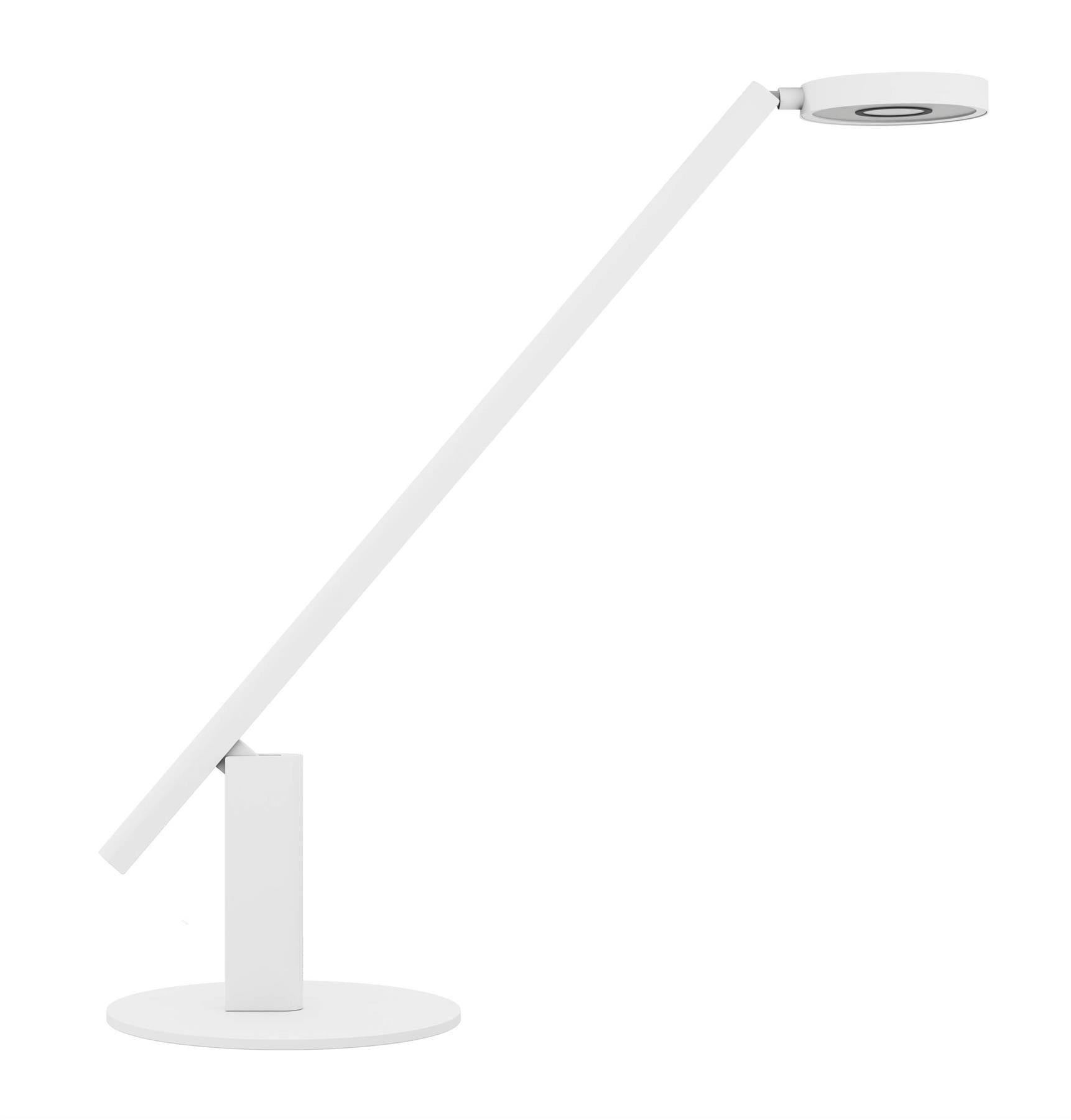 Luctra Aluminum Table LITE 3D Gesture Control Bio Effective Light | White