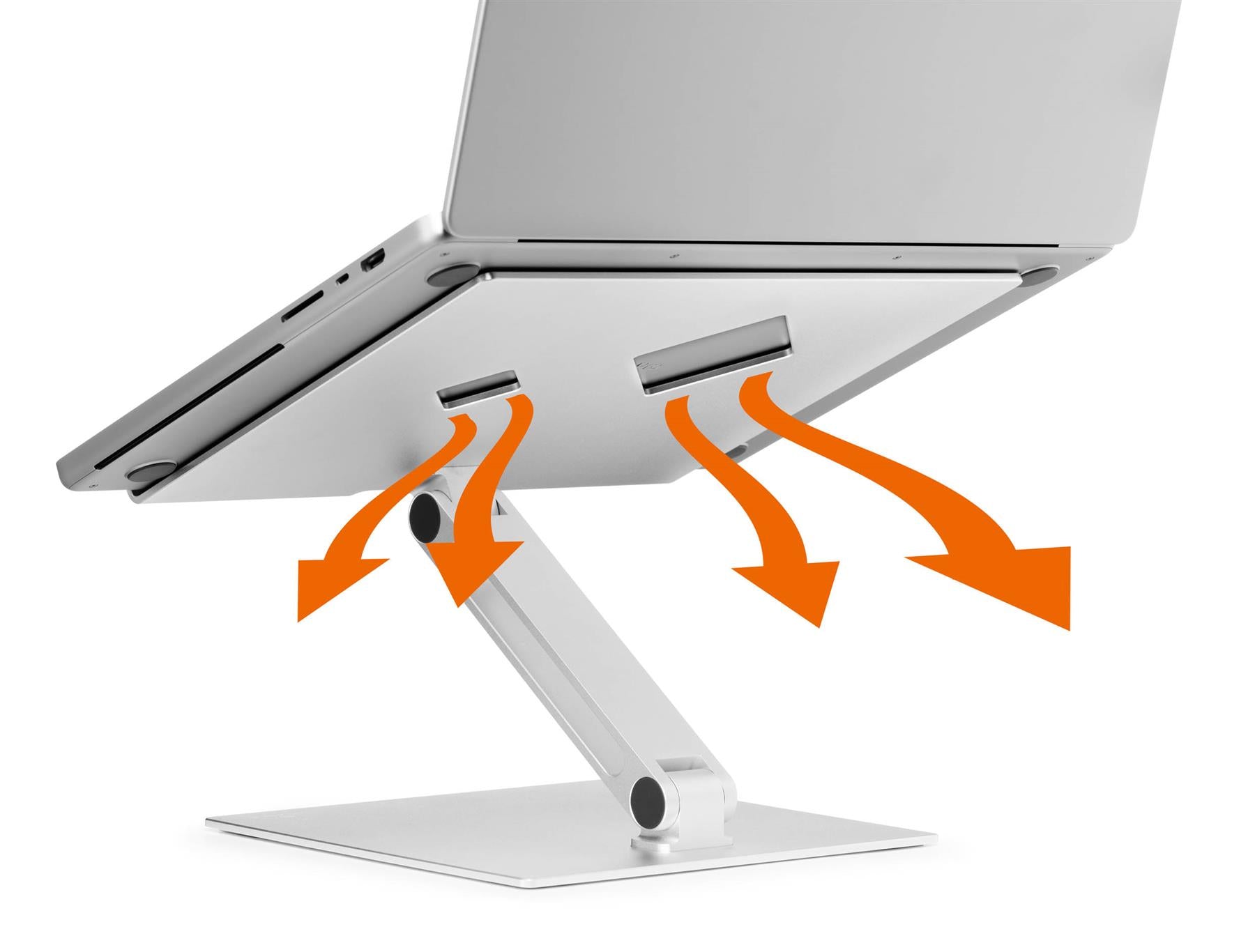 Durable Premium Aluminium Laptop Stand Rise | Contemporary Desktop Stand