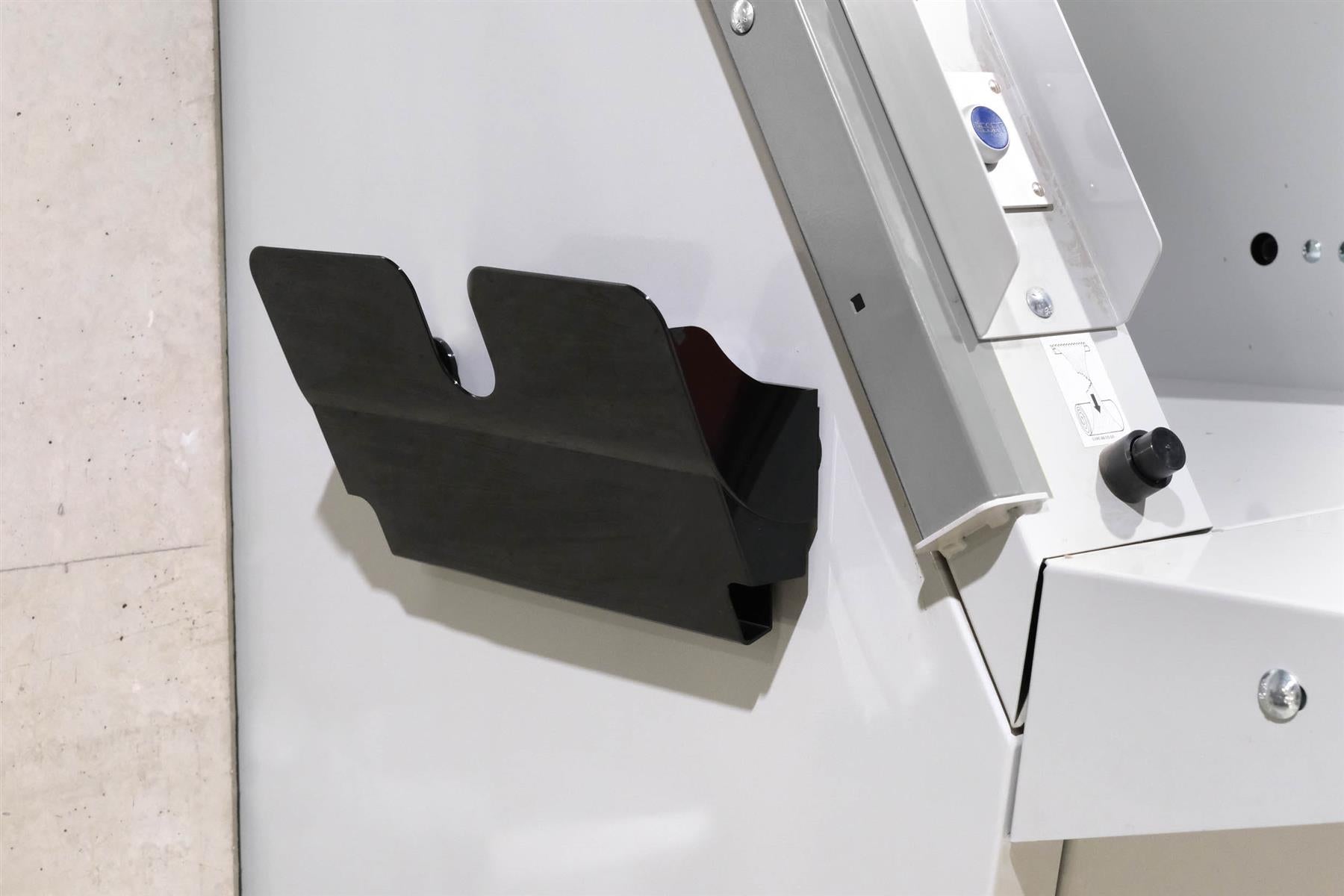 Durable A4 Magnetic Literature Holder | Wall-Mounted Display | FLEXIPLUS | Black