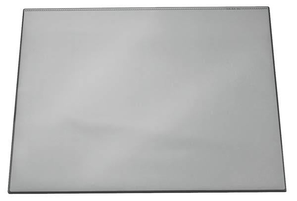 Durable Clear Overlay Non-Slip Desk Mat Notes Protector Pad | 65x52 cm | Grey