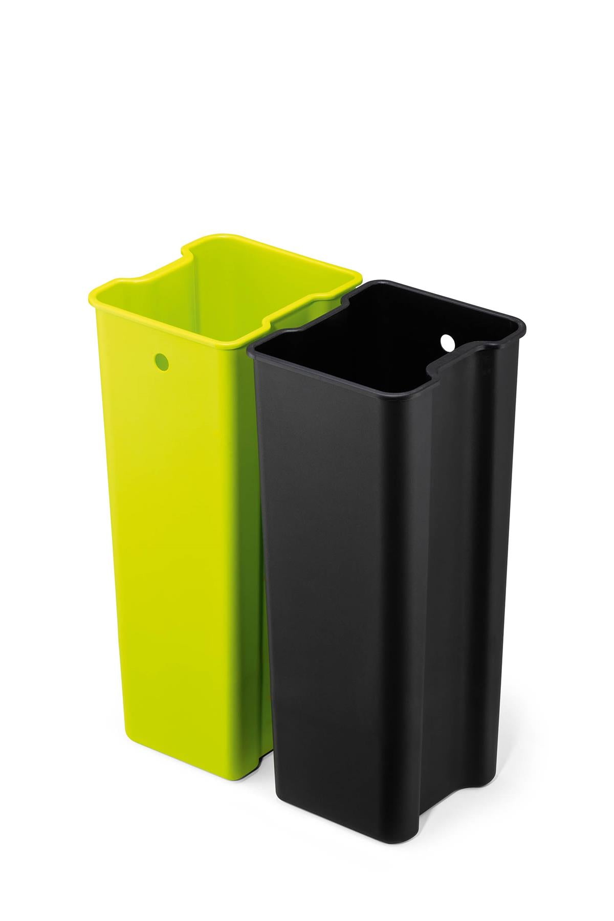 Durable DUO Motion Sensor Bin | Smart Automatic Steel Kitchen Waste Bin | 2x20L