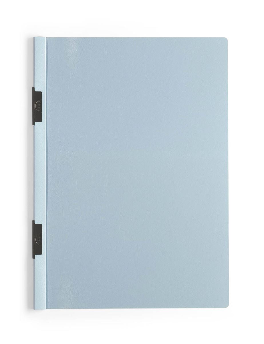 Durable DURACLIP 60 Sheet Document Metal Clip File Folder | 10 Pack | A3 Blue
