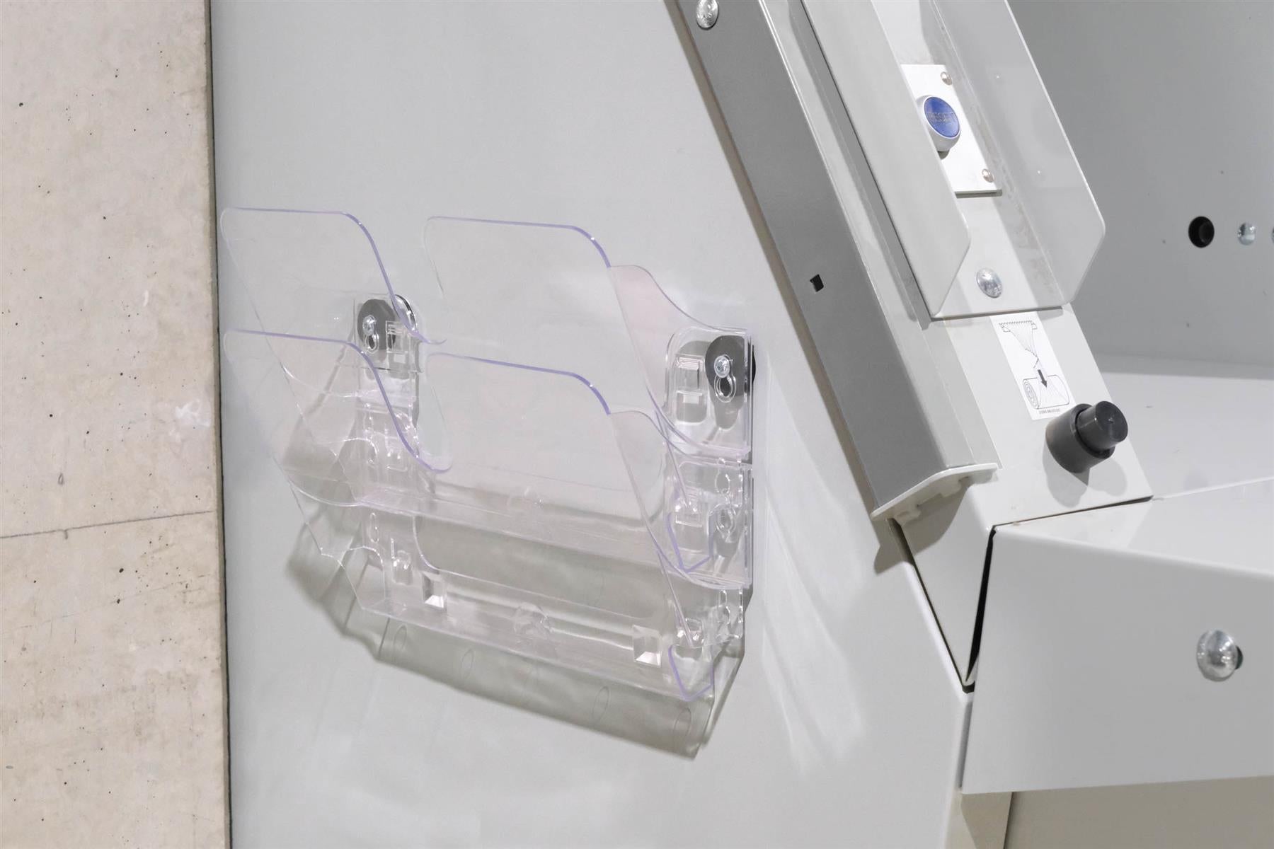 Durable A4 Magnetic Literature Holder | Dual Wall Display | FLEXIPLUS | Clear