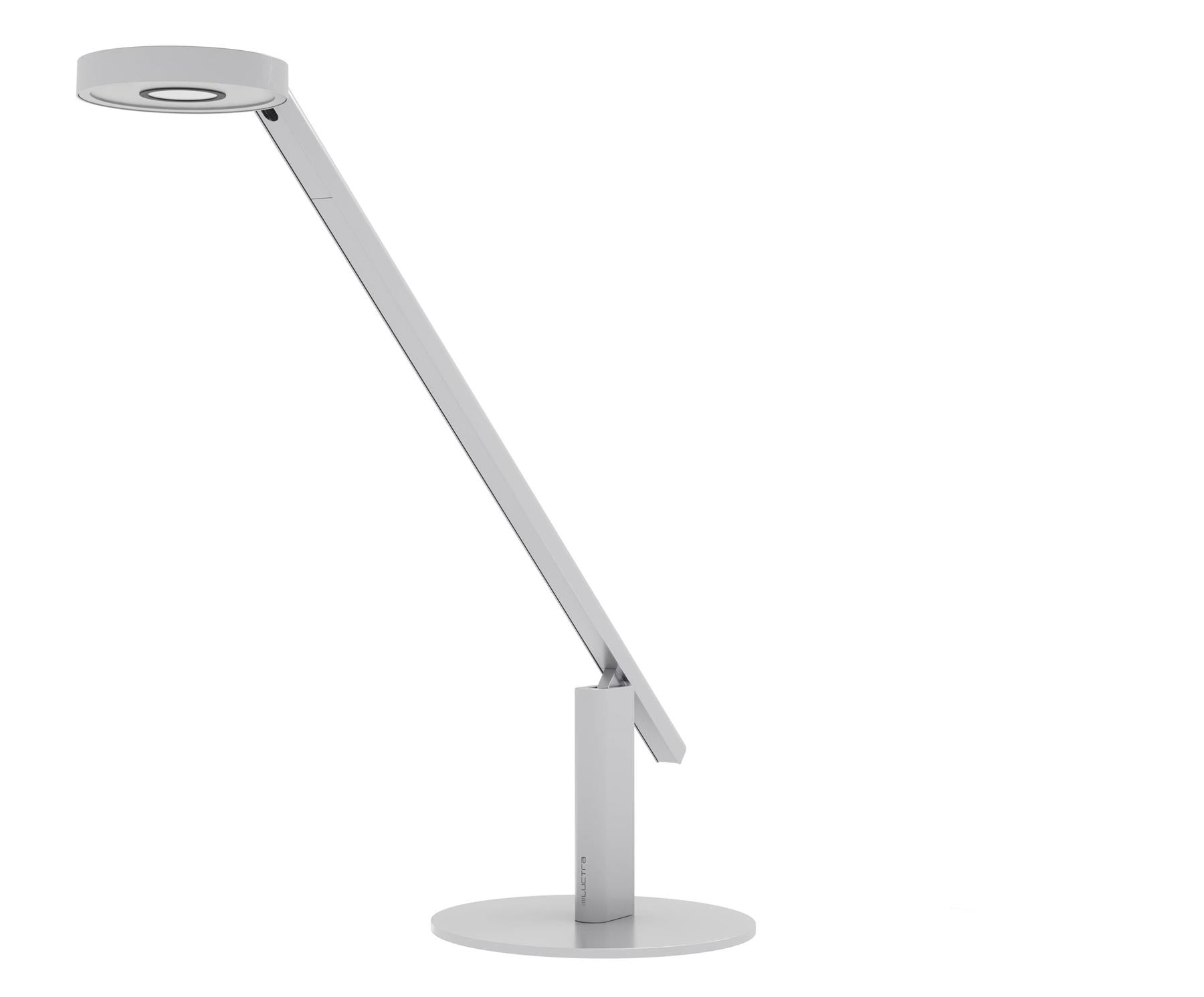 Luctra Aluminum Table LITE 3D Gesture Control Bio Effective Light | Silver