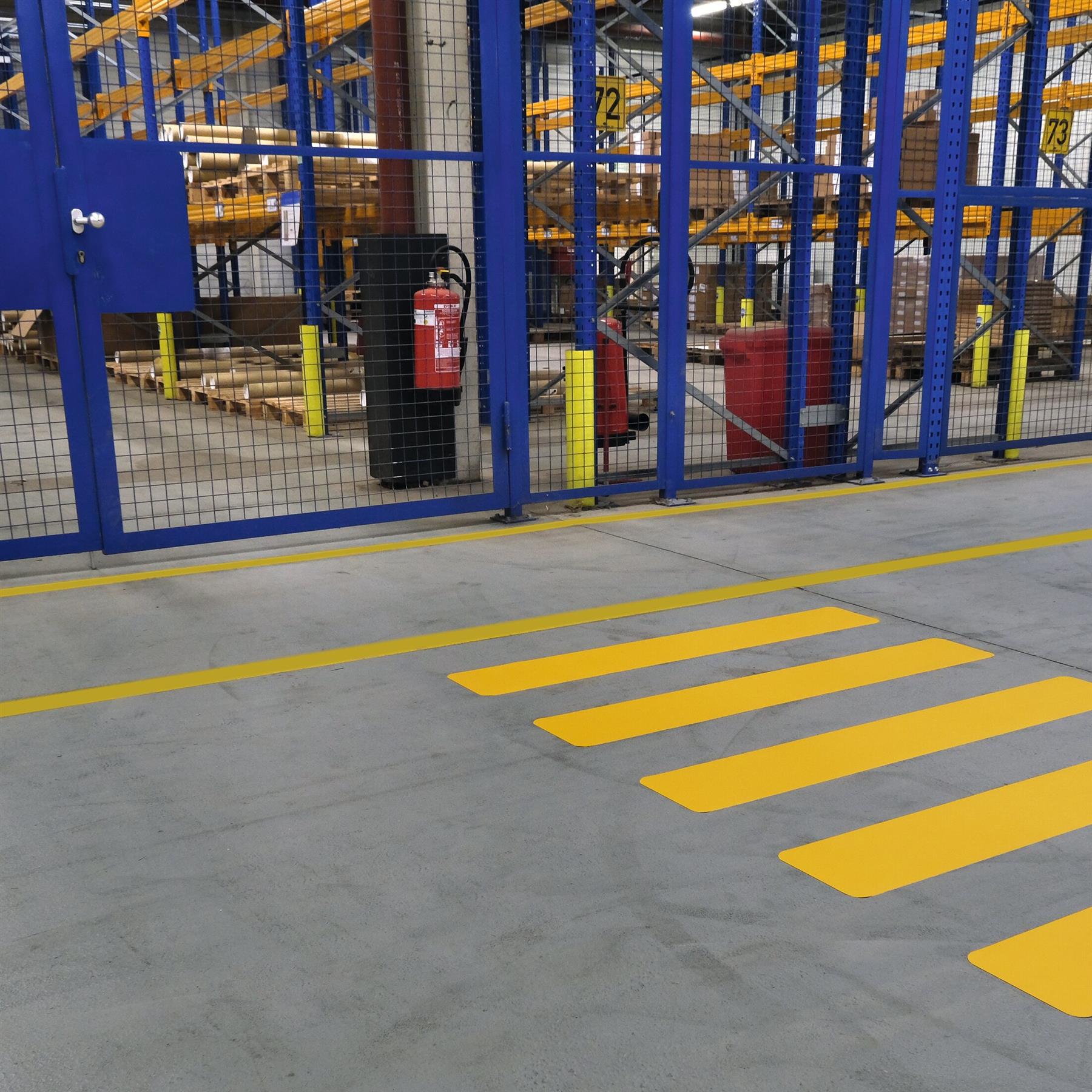 Durable Pedestrian Walkway | Self-Adhesive Slip-Resistant Safety Floor Marking