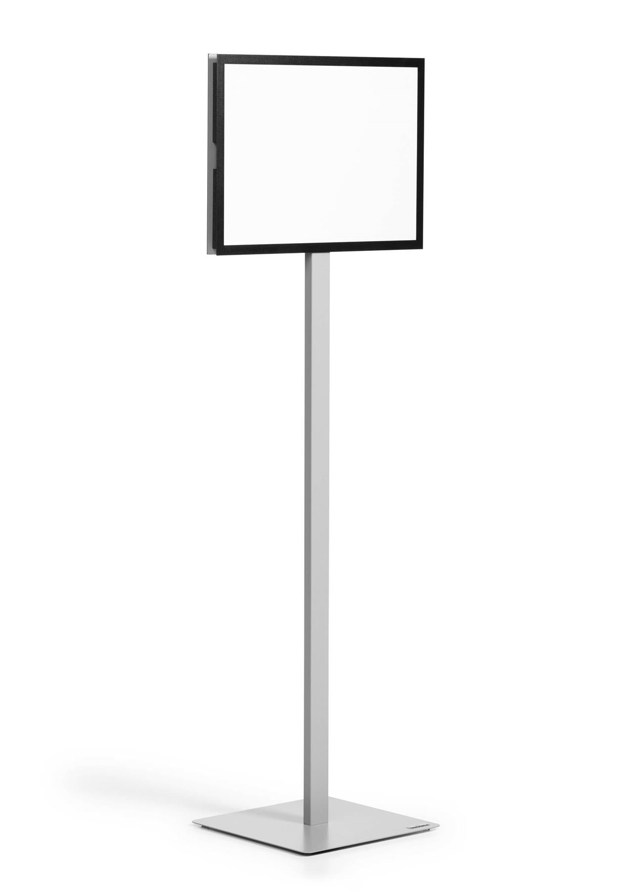 Durable INFO STAND BASIC Aluminium Display Panel Info Floor Sign A3 | 1.4m