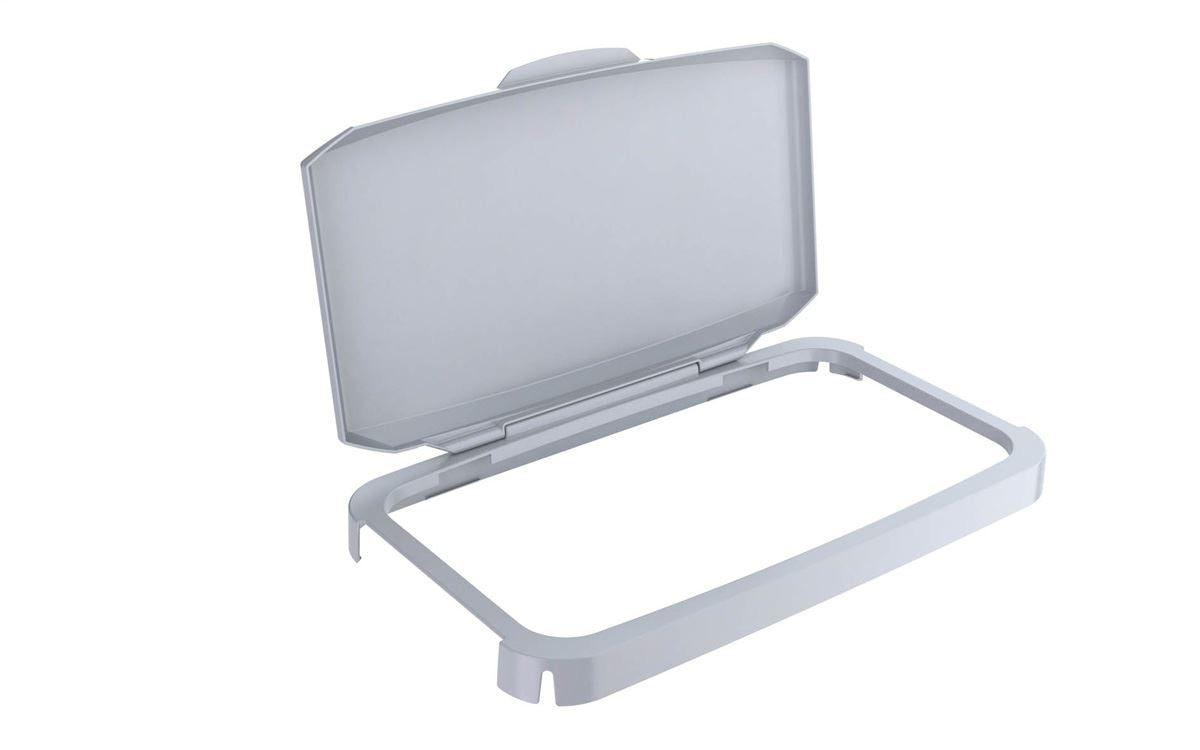 Durable 60L Hinged Bin Lid Grey | Recycling Bin Lid | Food Safe | DURABIN