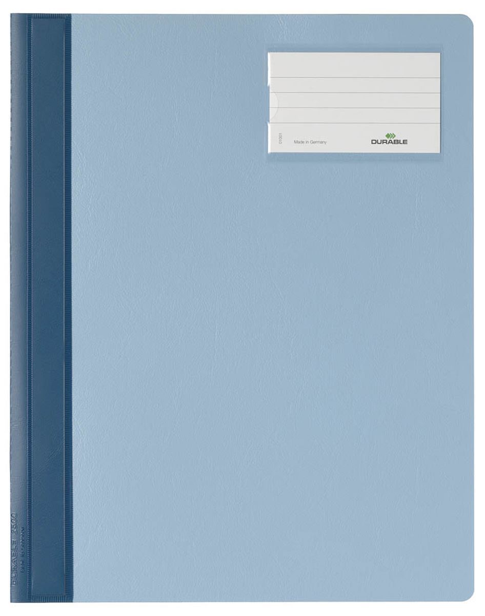 Durable Presentation Document Project Folder Report File | 25 Pack | A4+ Blue