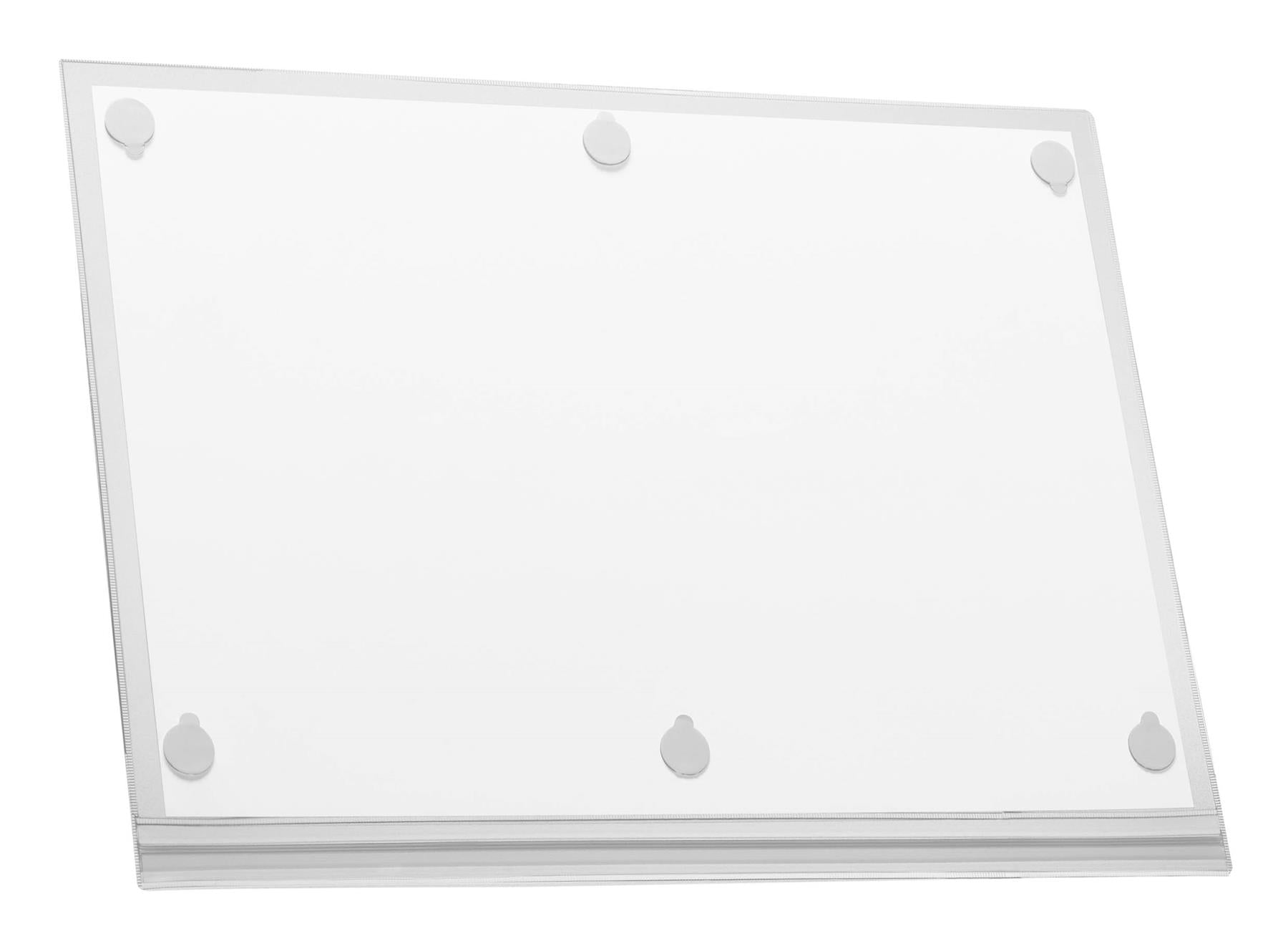 Durable Water Resistant UV Anti-Reflective Adhesive Pockets | 5 Pack | A3 Clear