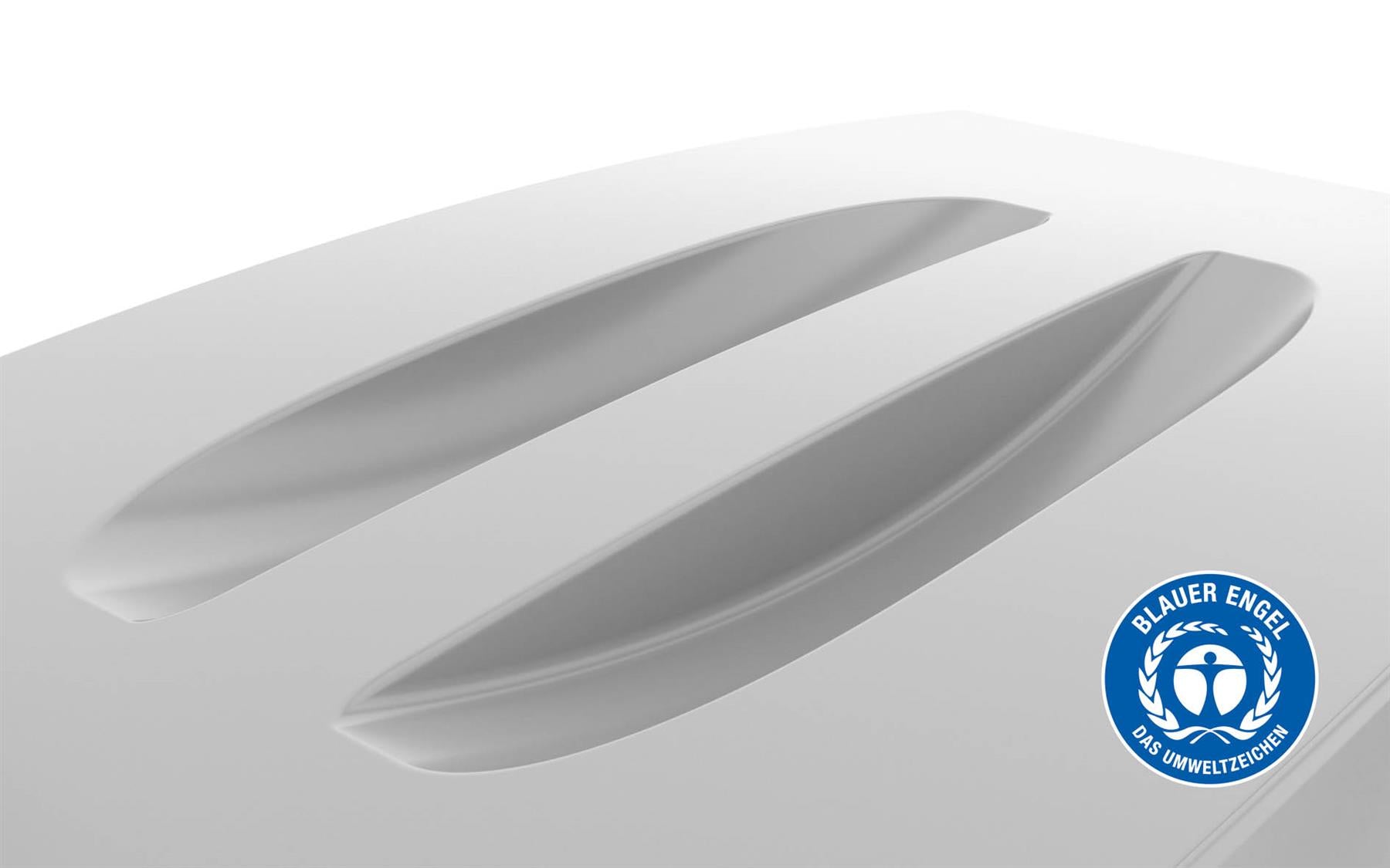 Durable ECO 60L Bin Lid Grey | Recycled Plastic Rectangular Lid | DURABIN