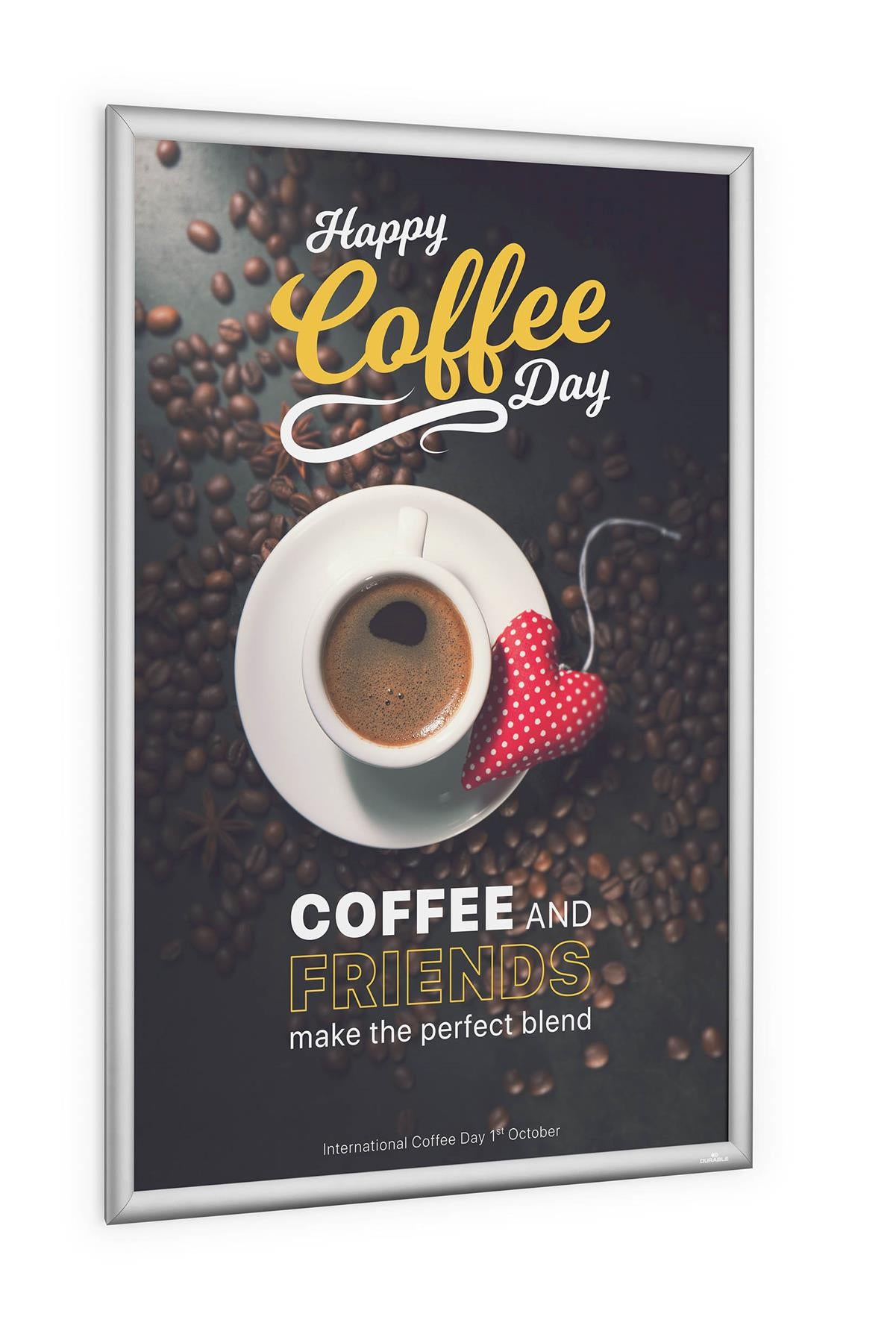 Durable Aluminium Snap Frame Retail Clip Poster Holder Notice Board | A1