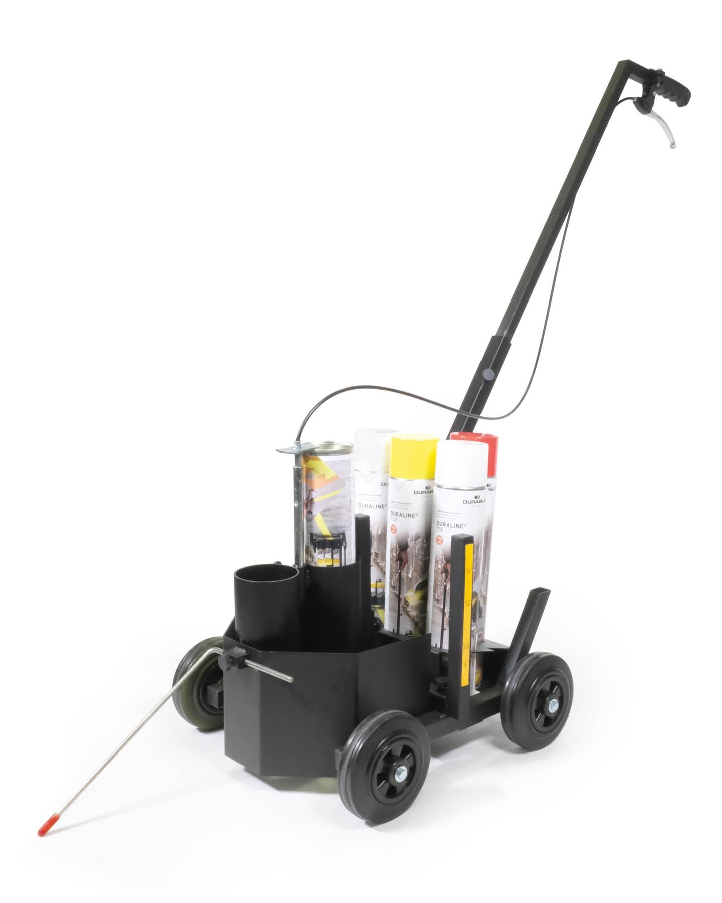 Durable DURALINE EasyTrack Floor Marking Trolley | Adjustable Spray Paint Tool