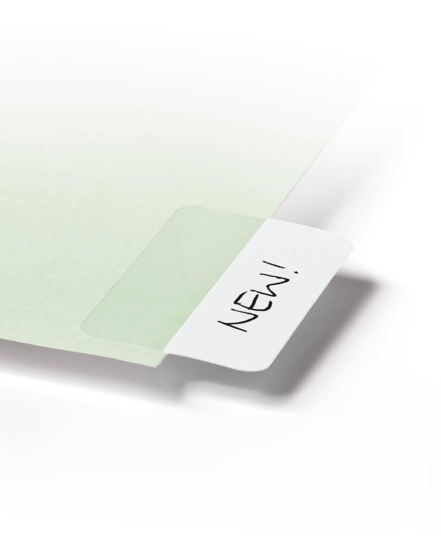 Durable QUICK TAB Self-Adhesive Index Tabs Page Marker | 48 Pack | Assorted