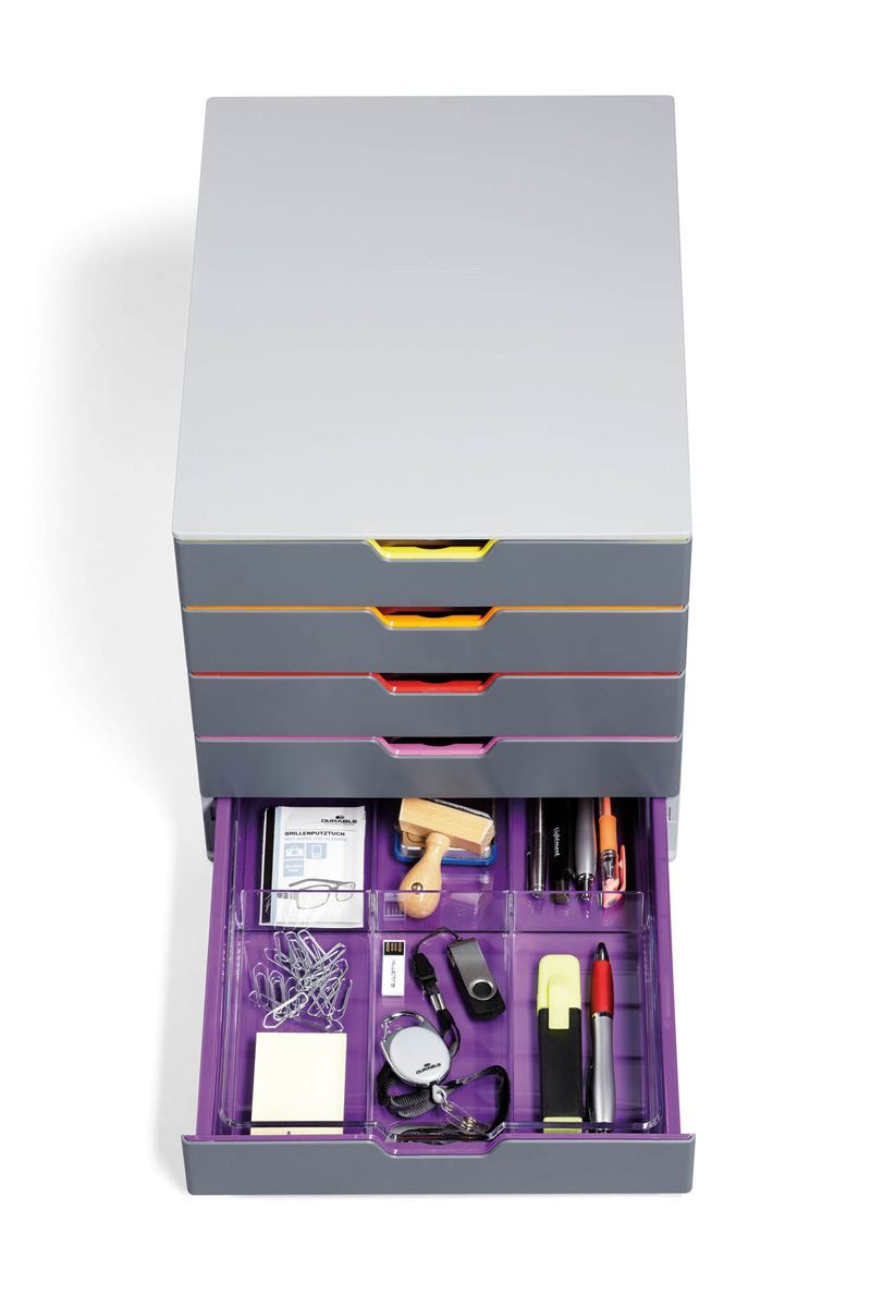 Durable Acrylic Food-Safe Plastic Draw Organiser Storage Divider | Crystal Clear