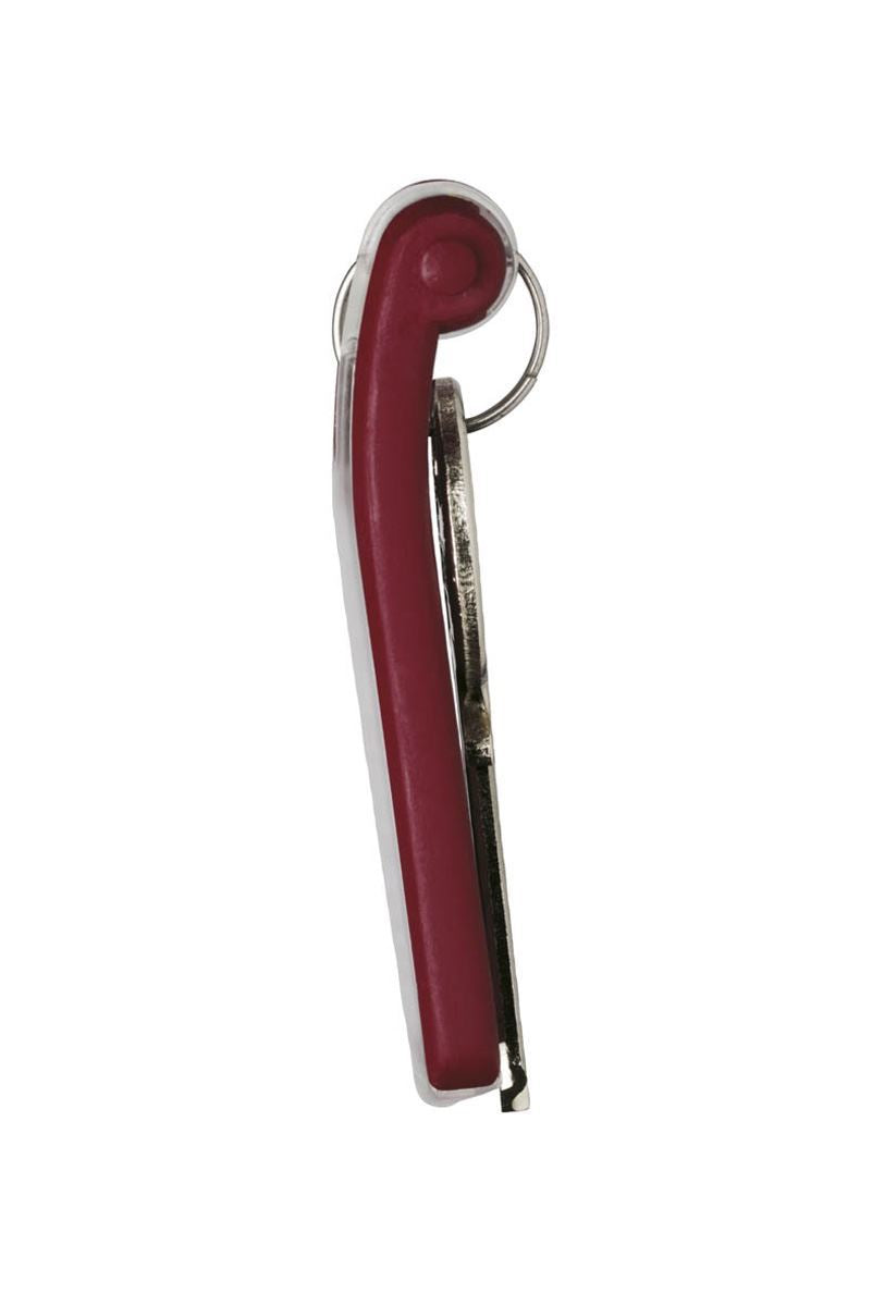 Durable Key Clips Organisational Label Hooks | 6 Pack | Red