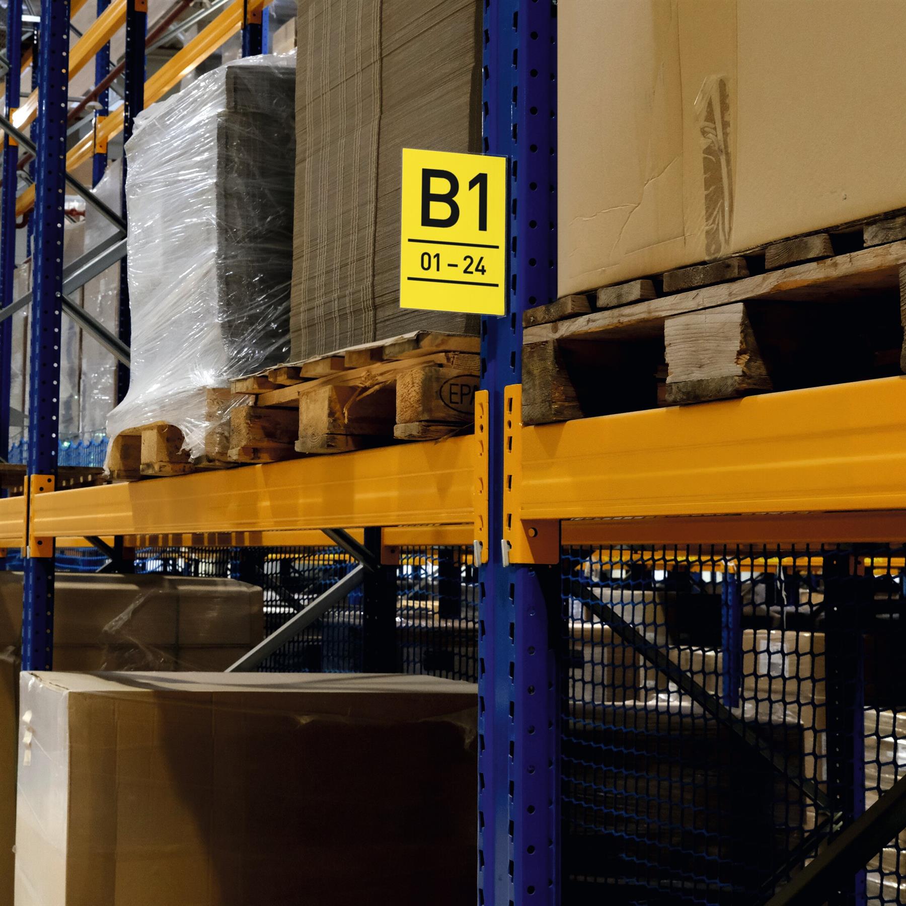Durable Self-Adhesive Aisle Sign A5 Portrait | Warehouse Signage | 10 Pack