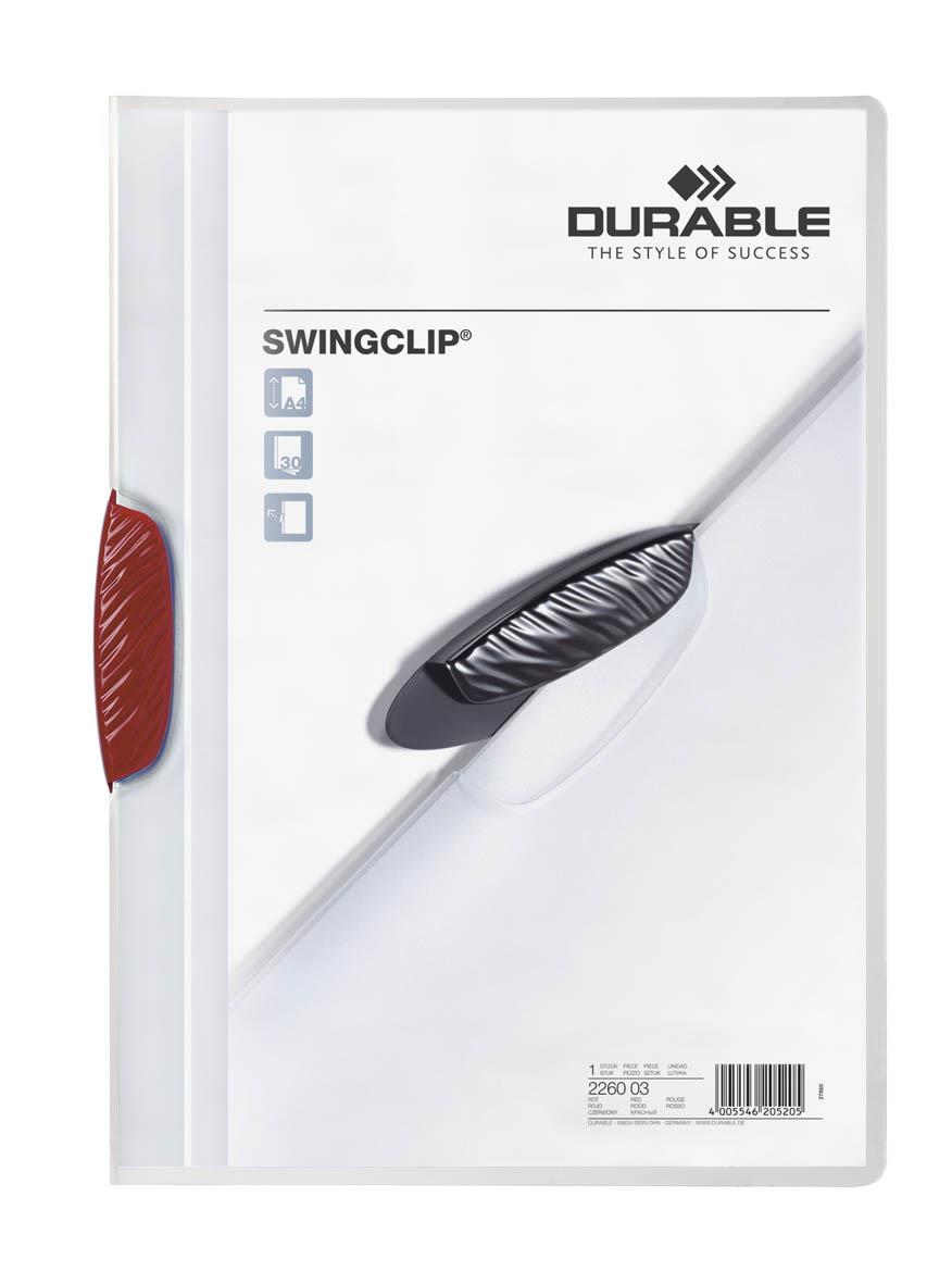 Durable SWINGCLIP 30 Document Swing Clip File Folder | 25 Pack | A4 Assorted