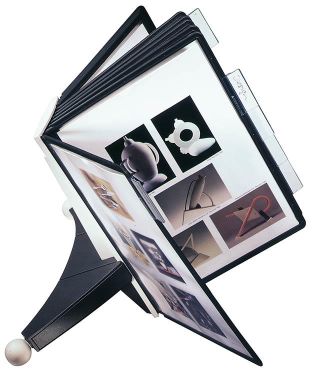 Durable SHERPA TABLE 10 Display Panel Desk Stand Module | A4 Grey